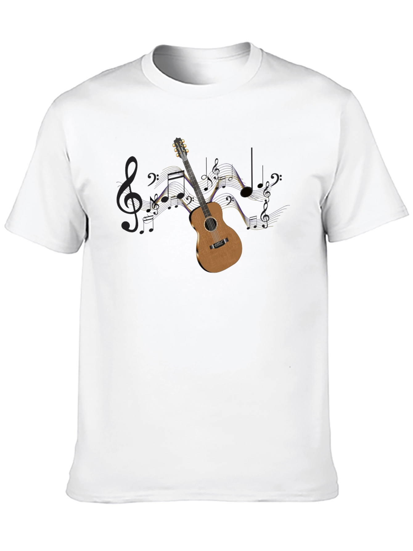 Music Guitar Graphic Tee