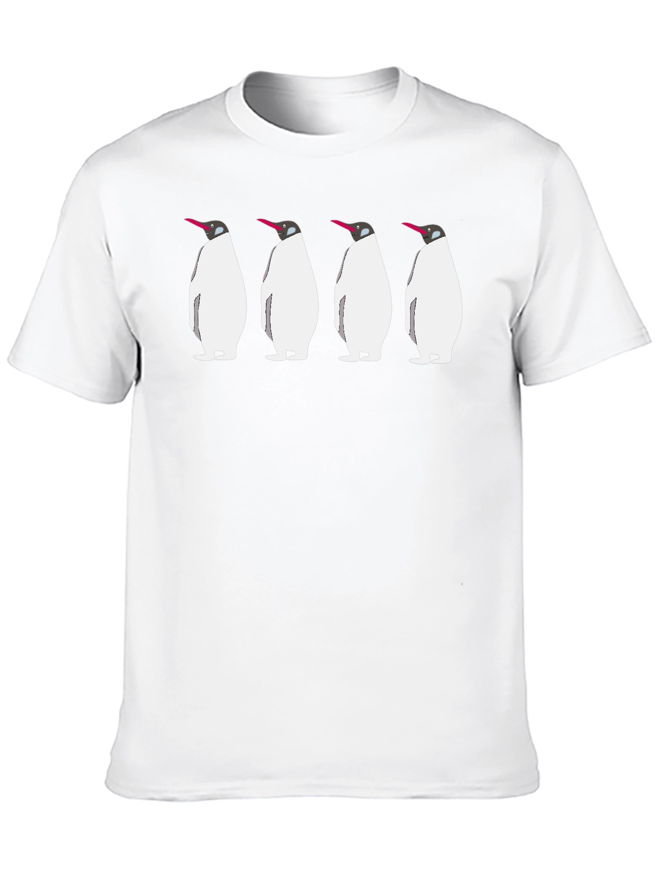 Penguin Parade Black T-Shirt