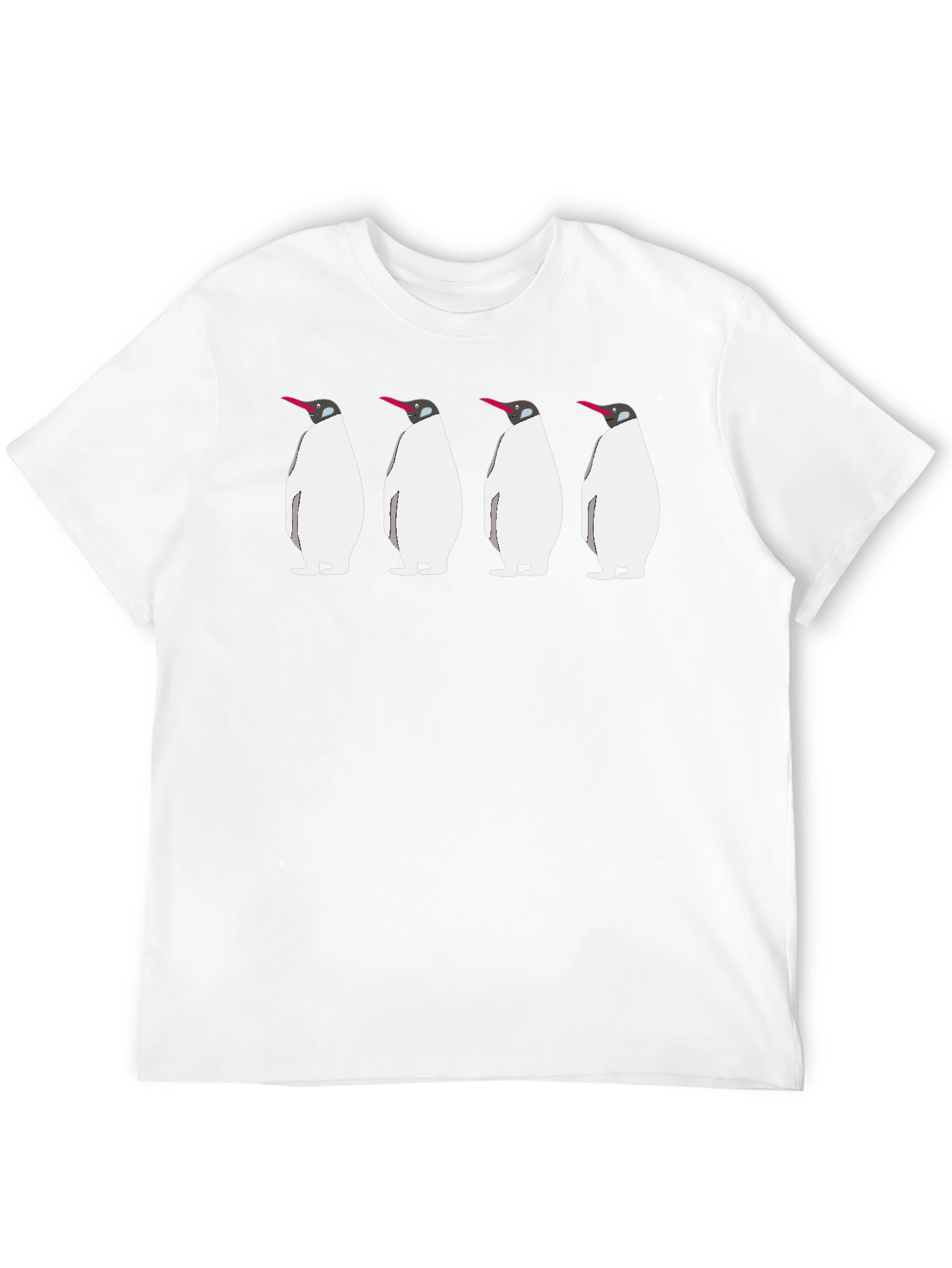 Penguin Parade Black T-Shirt