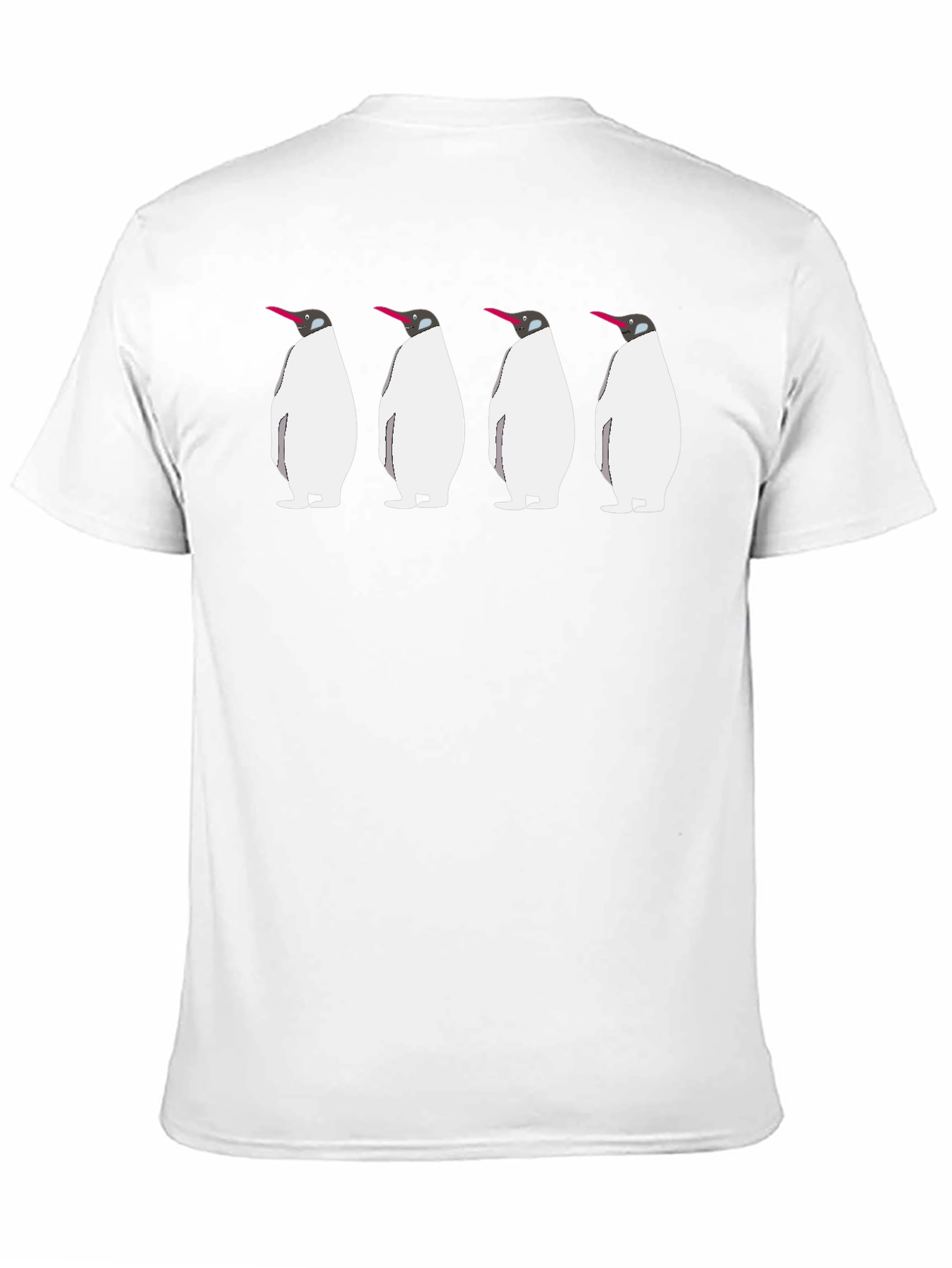 Penguin Parade Black T-Shirt