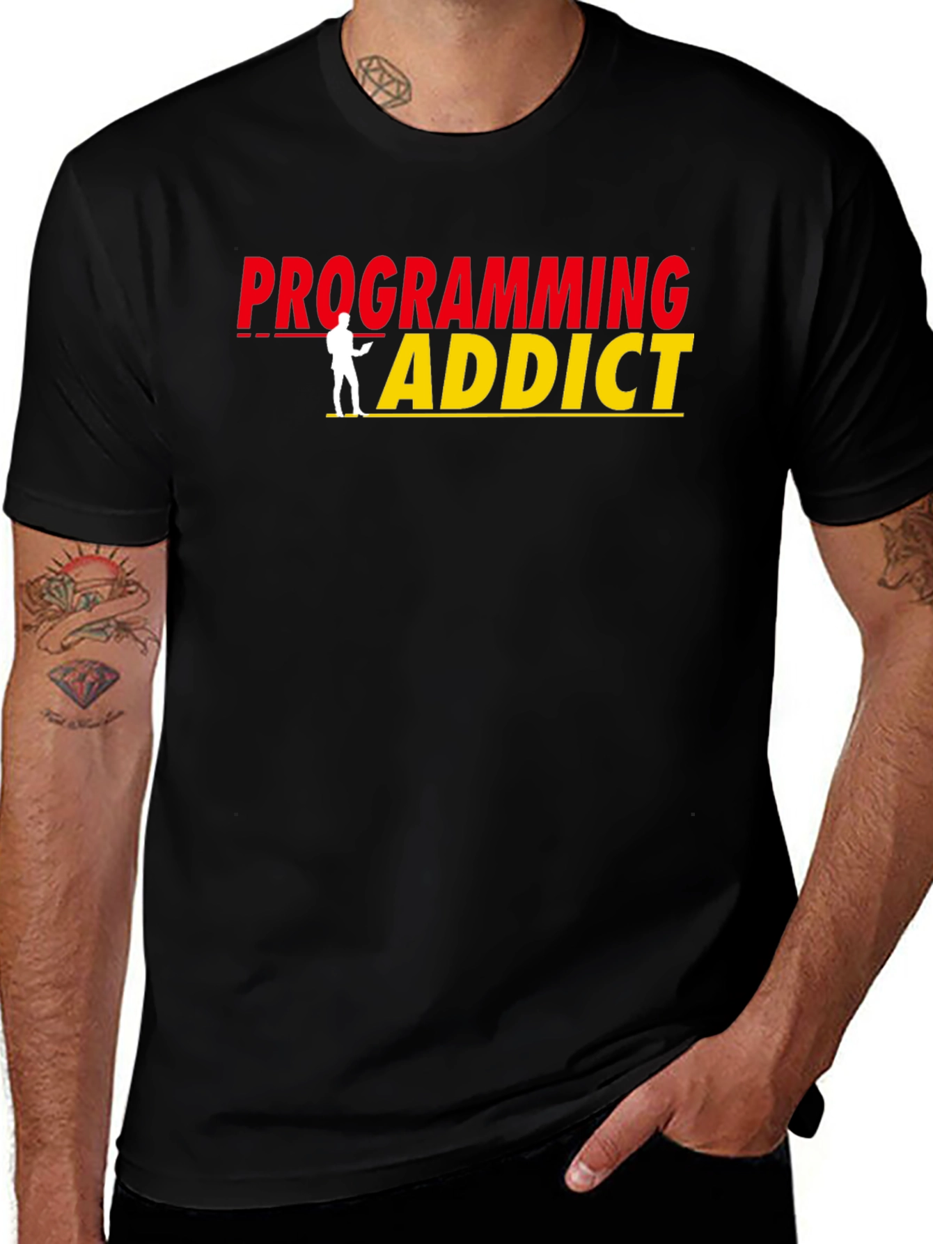 Programming Addict T-Shirt - Funny Coder Tee