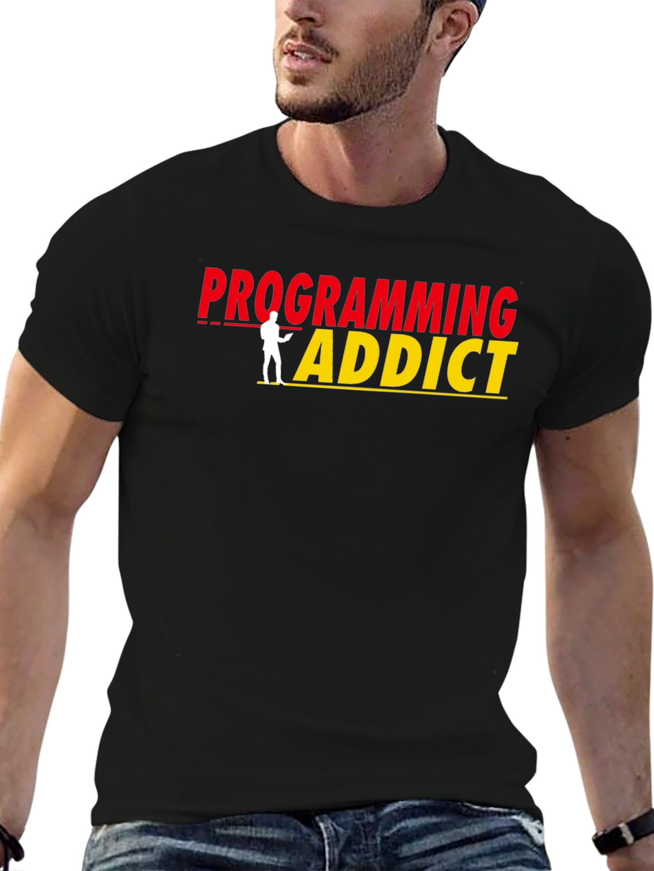 Programming Addict T-Shirt - Funny Coder Tee