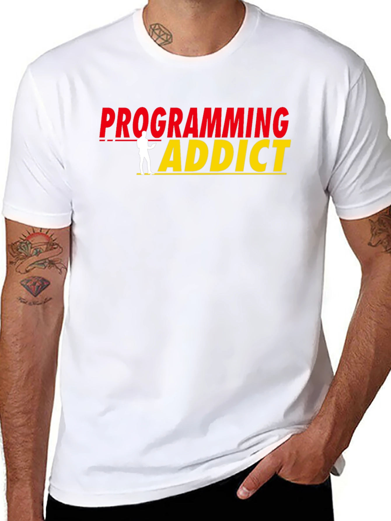 Programming Addict T-Shirt - Funny Coder Tee