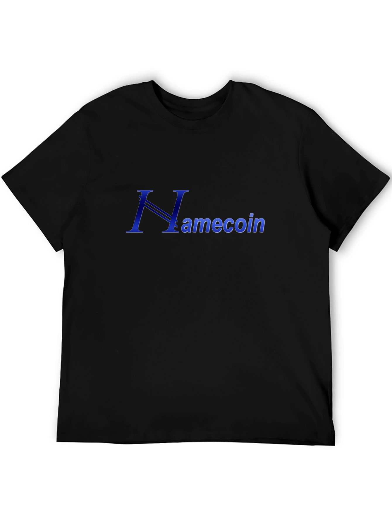 Namecoin Graphic Tee - Crypto Enthusiast Black T-Shirt