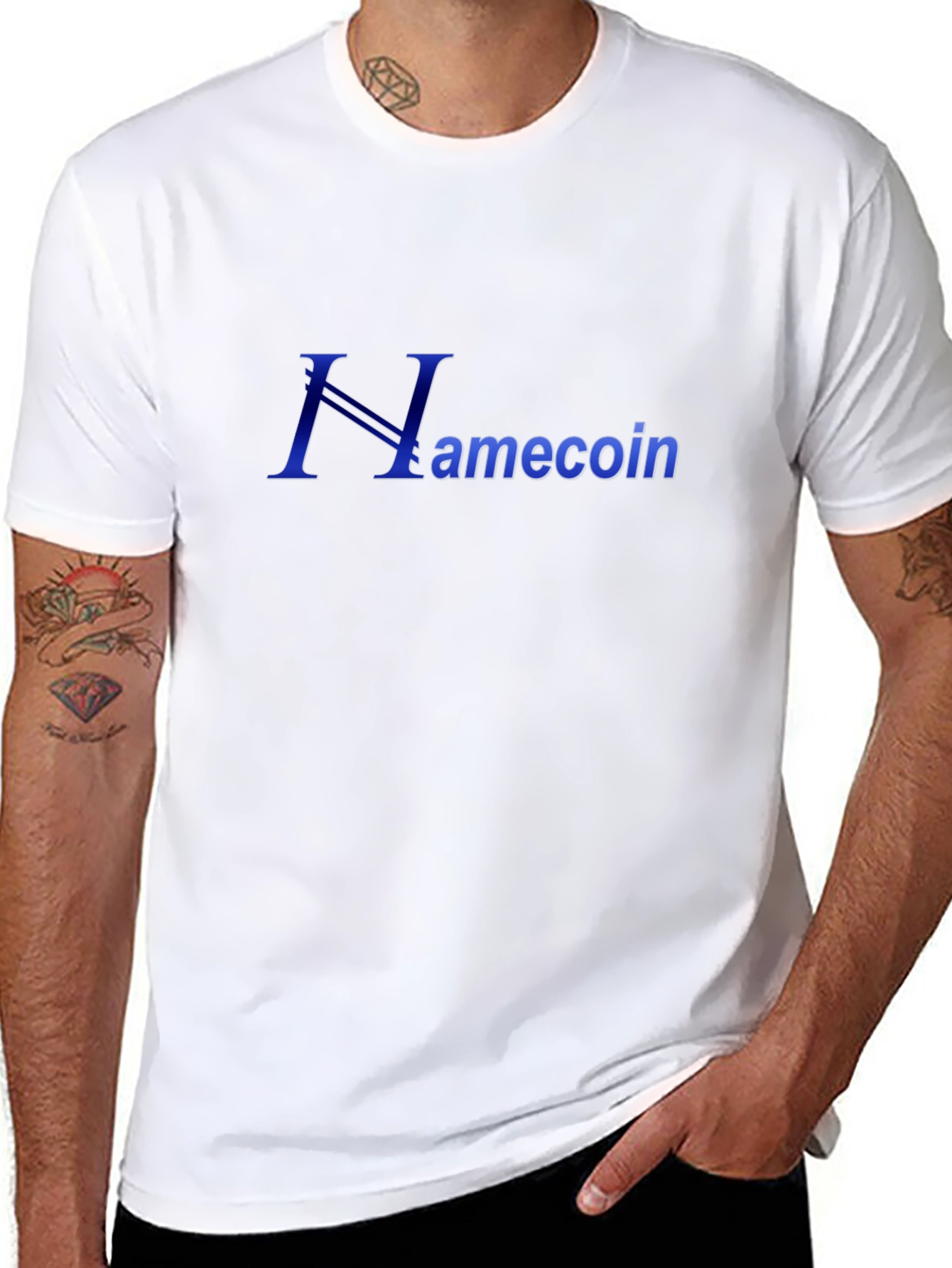 Namecoin Graphic Tee - Crypto Enthusiast Black T-Shirt