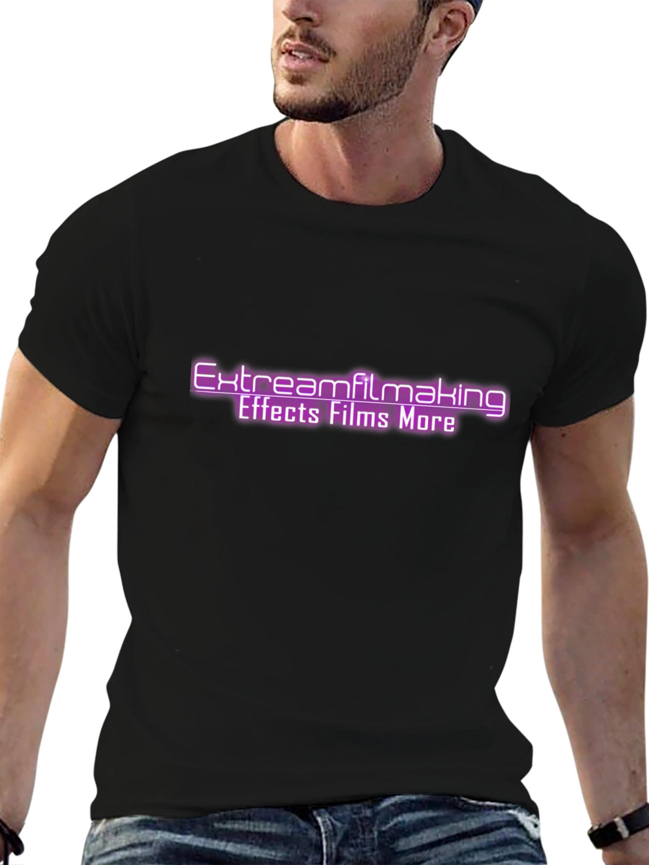 Extreamfilmaking Effects Films More Black T-Shirt
