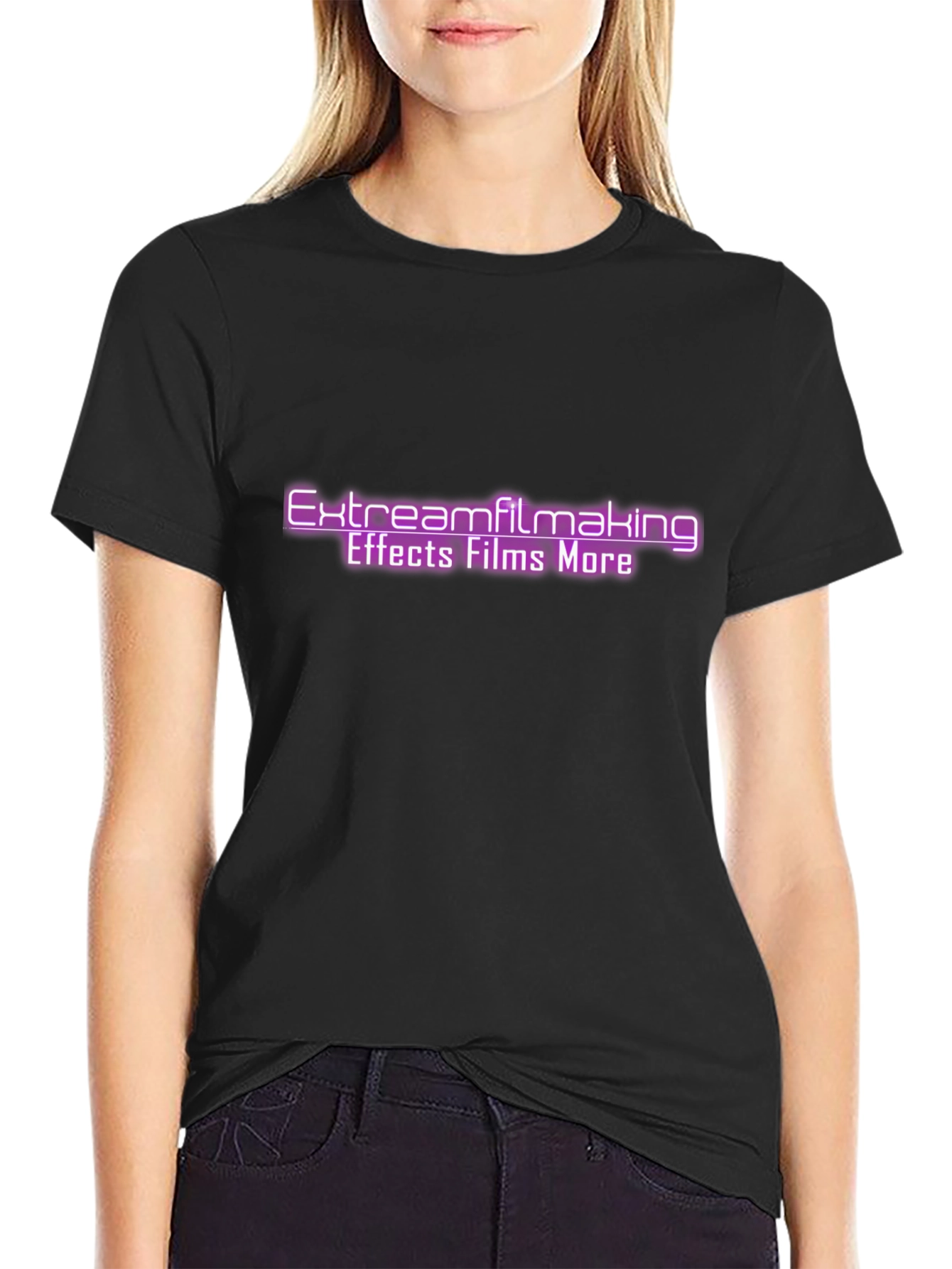 Extreamfilmaking Effects Films More Black T-Shirt