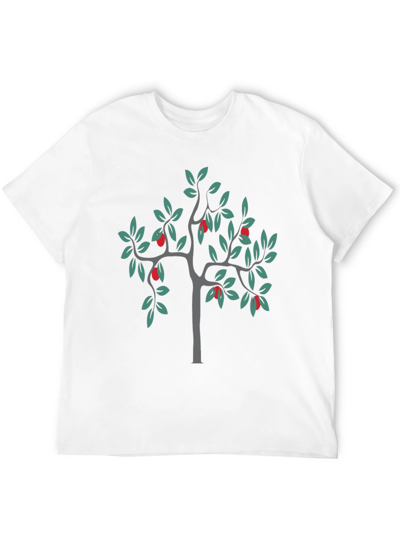 Stylish Black Tree Graphic Tee