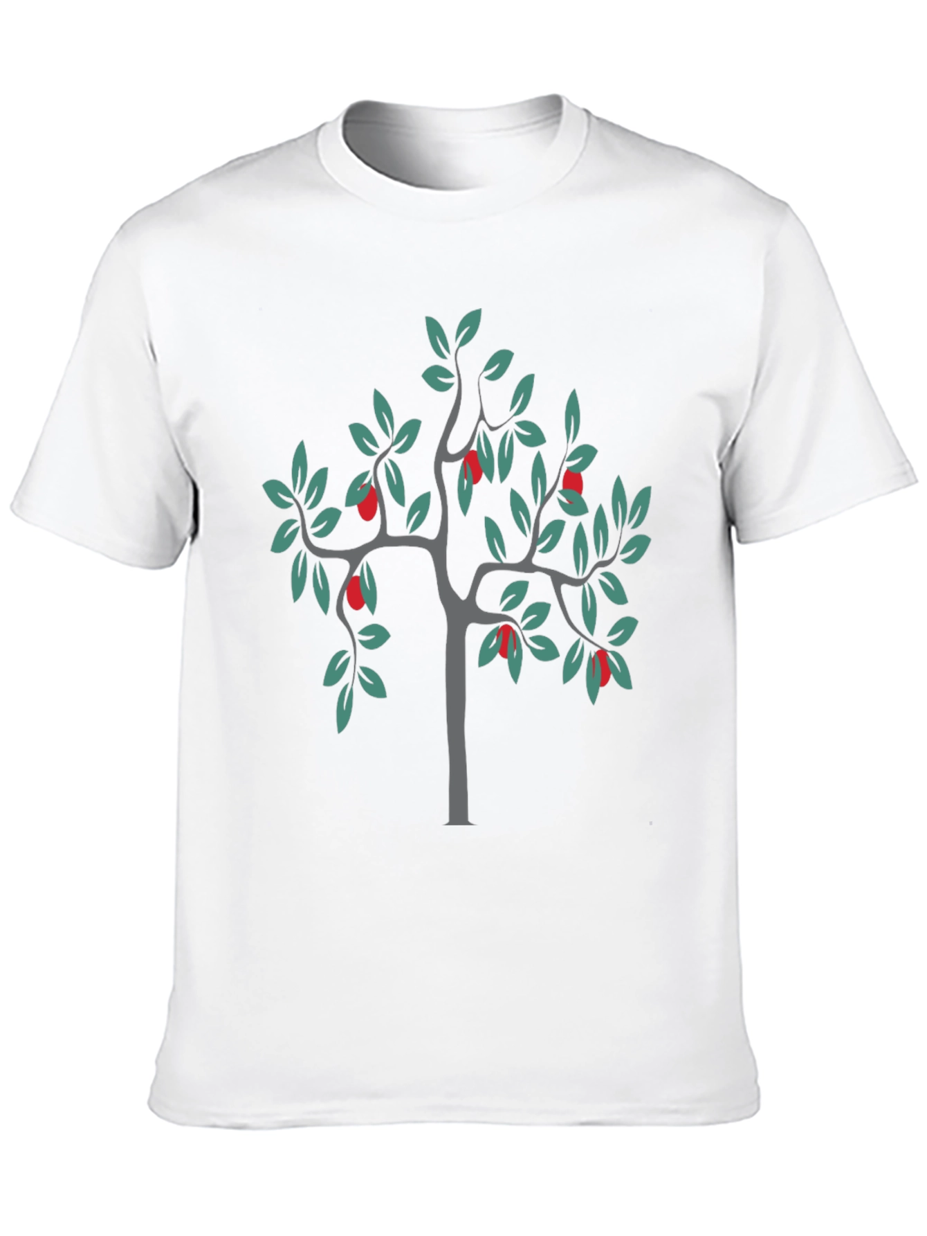 Stylish Black Tree Graphic Tee