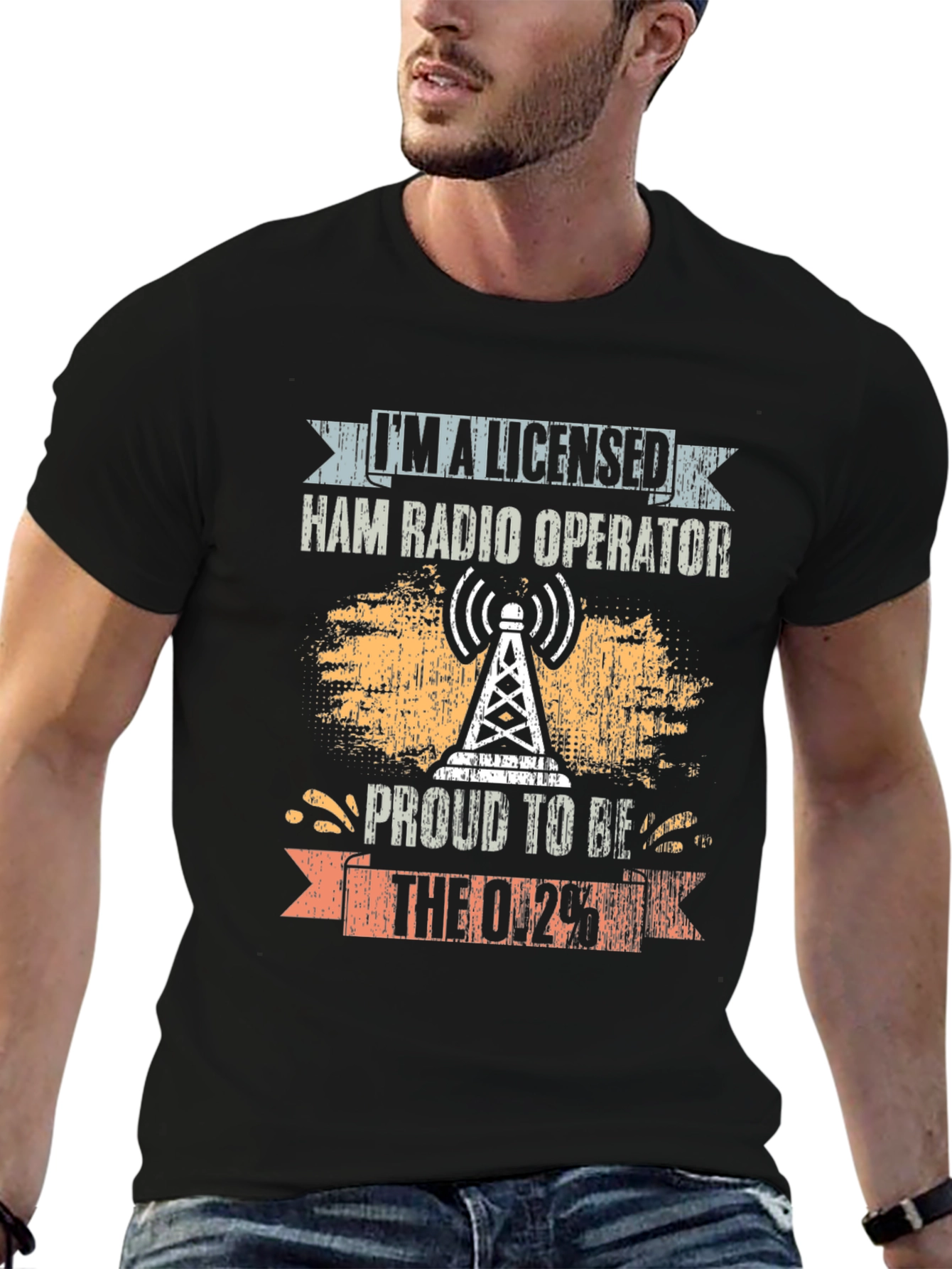 Ham Radio Operator Licensed Proud T-Shirt