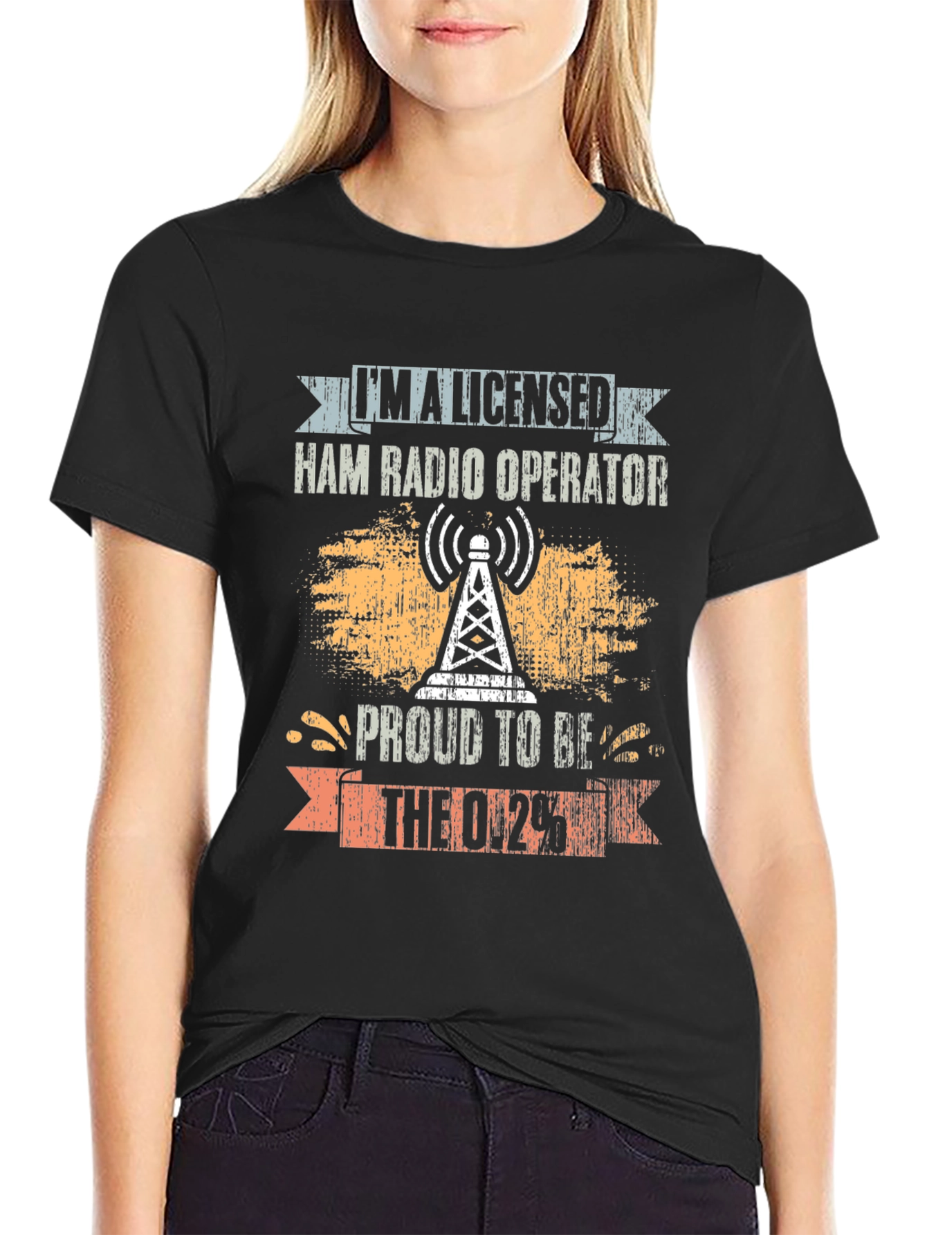 Ham Radio Operator Licensed Proud T-Shirt