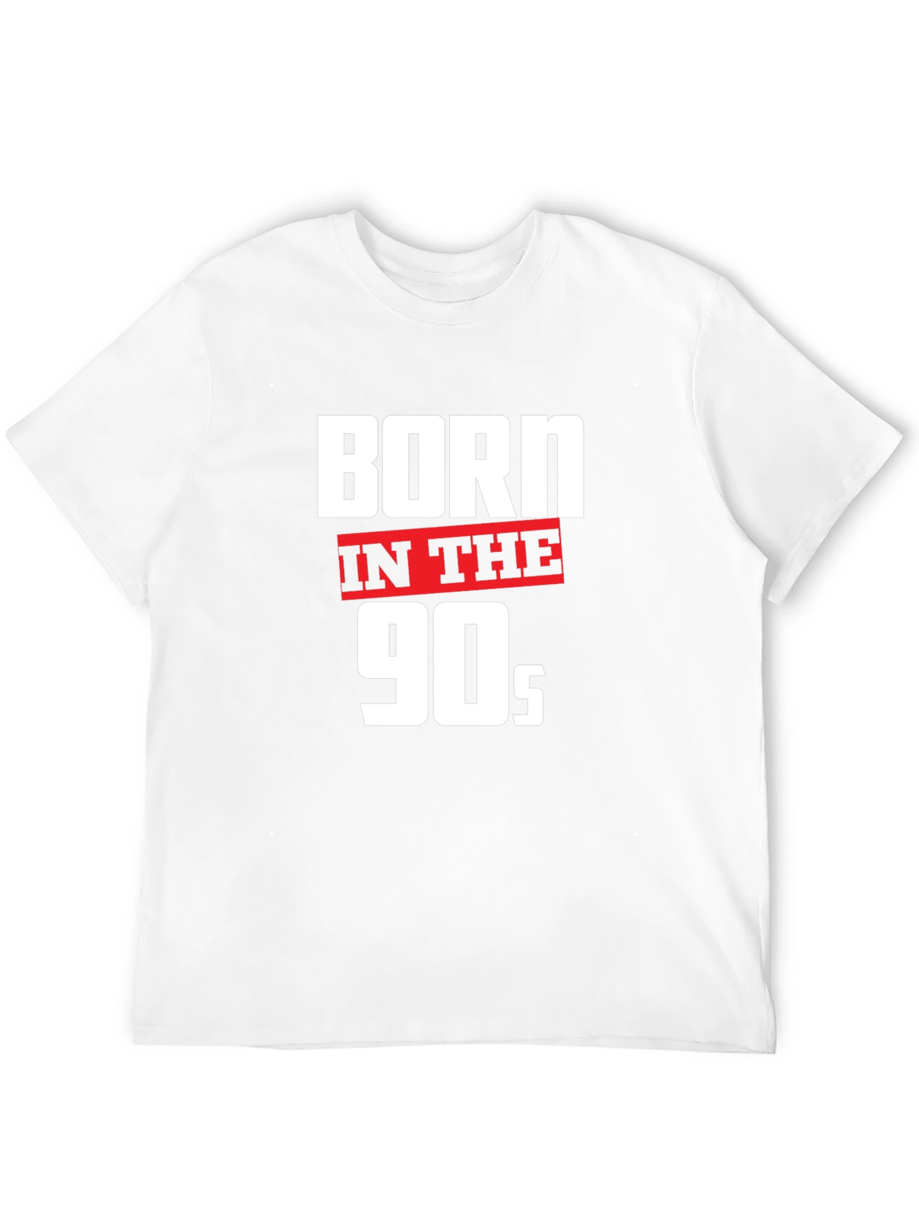 Born in the 90s Black Graphic Tee