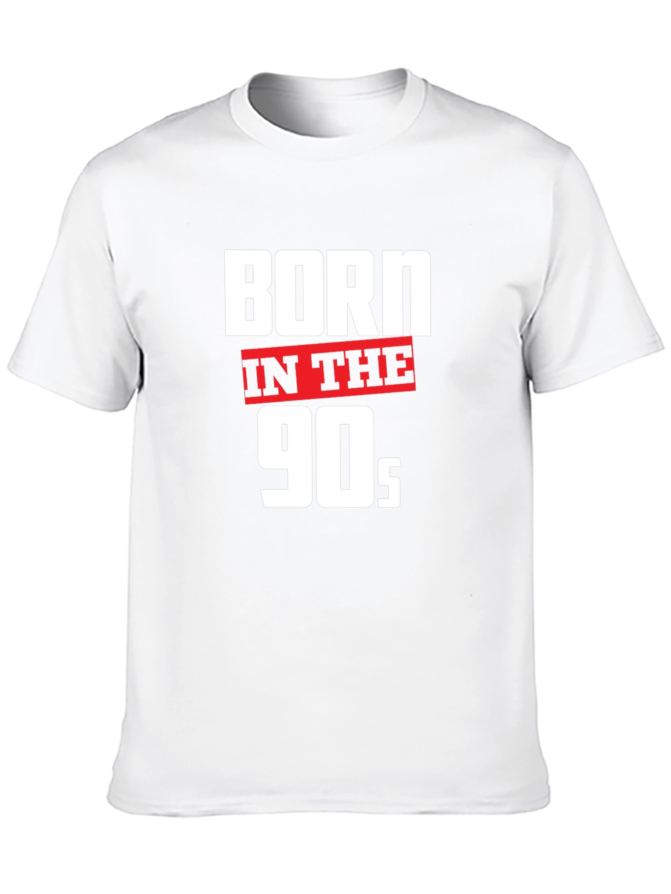 Born in the 90s Black Graphic Tee