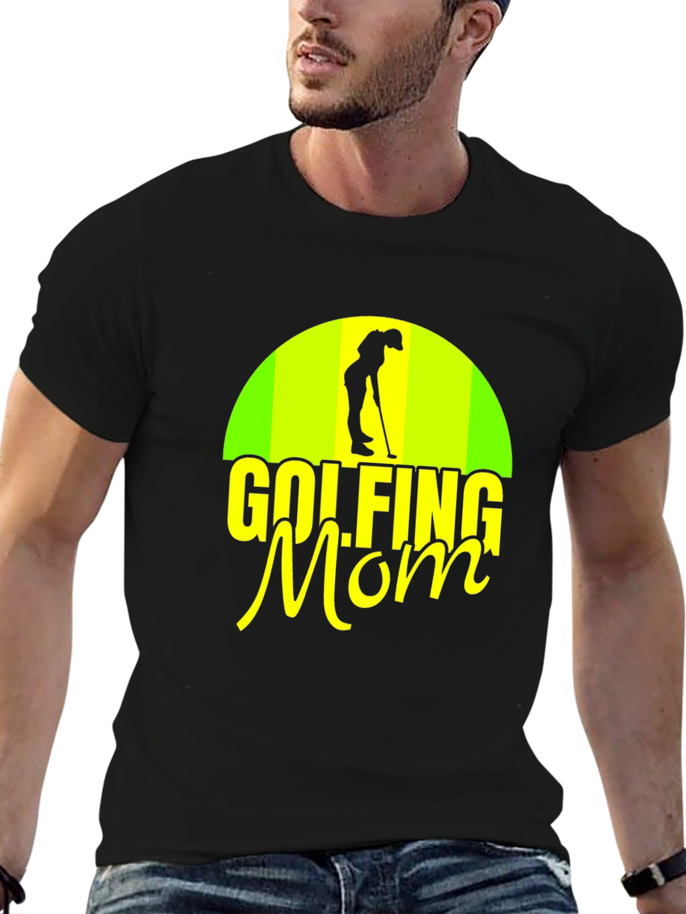 Golfing Mom T-Shirt - Sporty Womens Tee