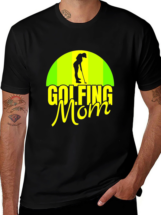 Golfing Mom T-Shirt - Sporty Womens Tee