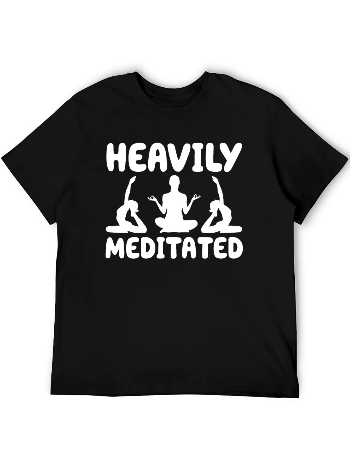 Heavily Meditated Graphic T-Shirt - Yoga Inspired
