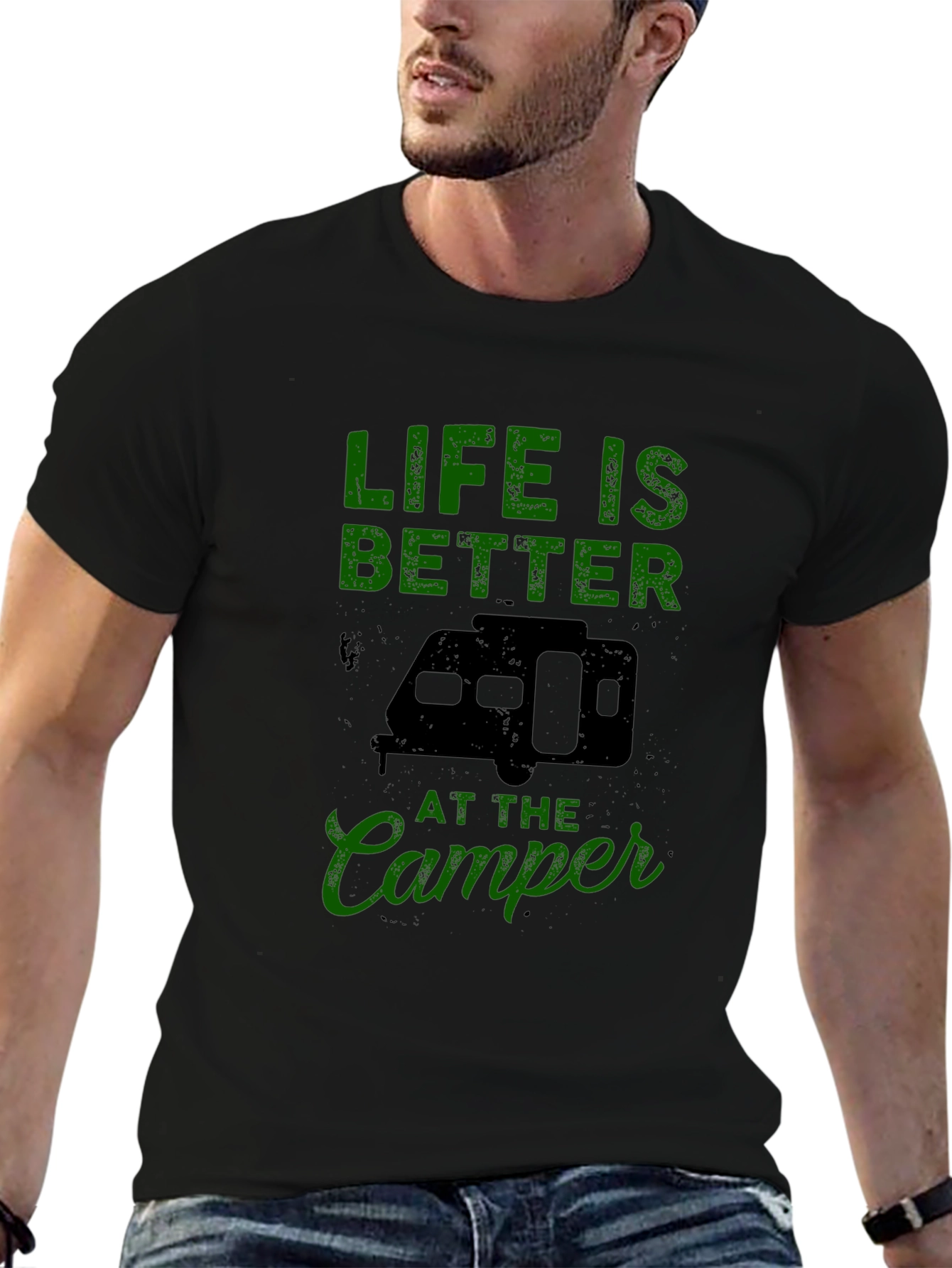 Life Is Better At The Camper Graphic T-Shirt