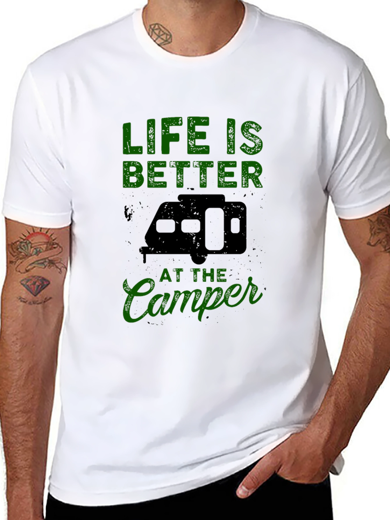 Life Is Better At The Camper Graphic T-Shirt