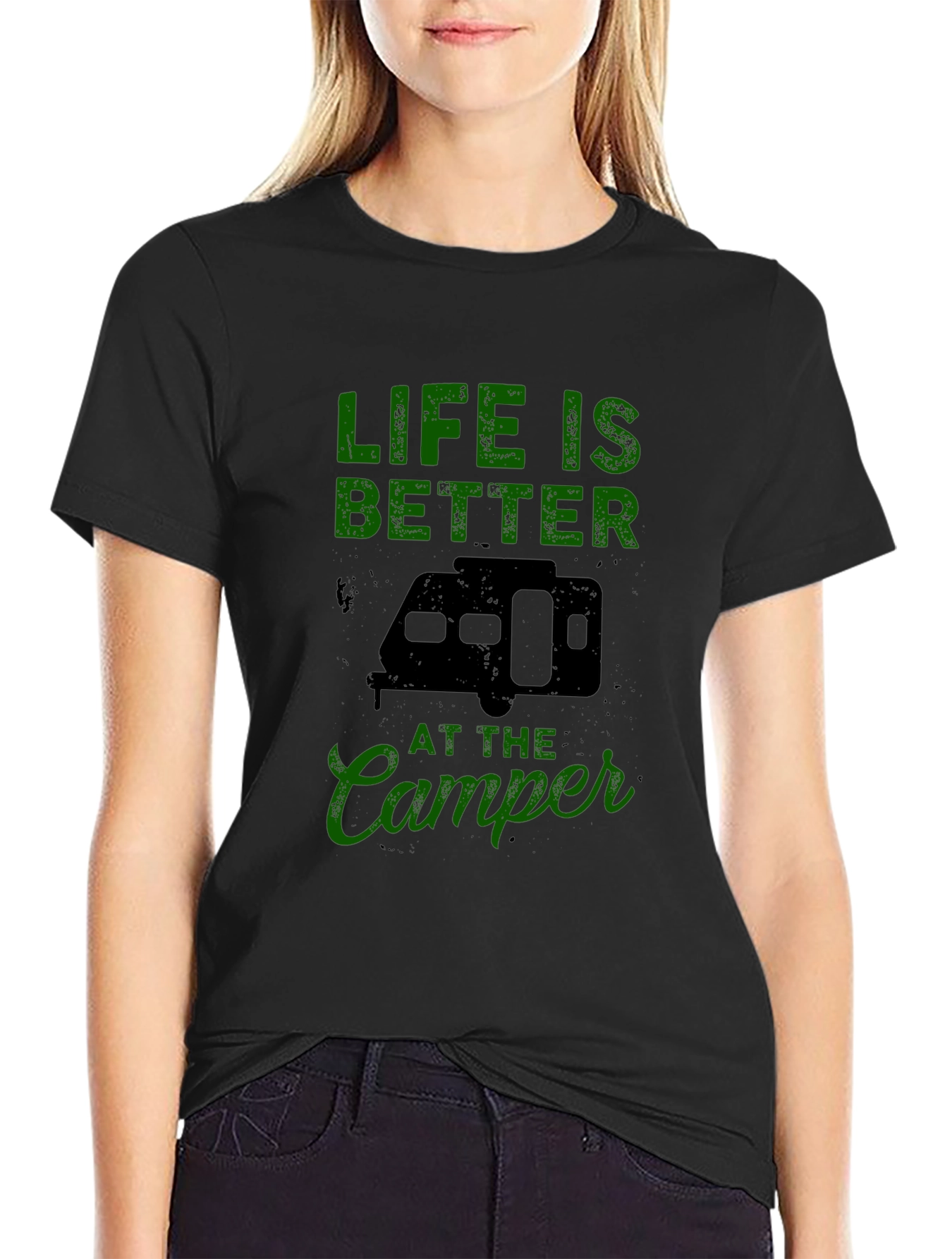 Life Is Better At The Camper Graphic T-Shirt