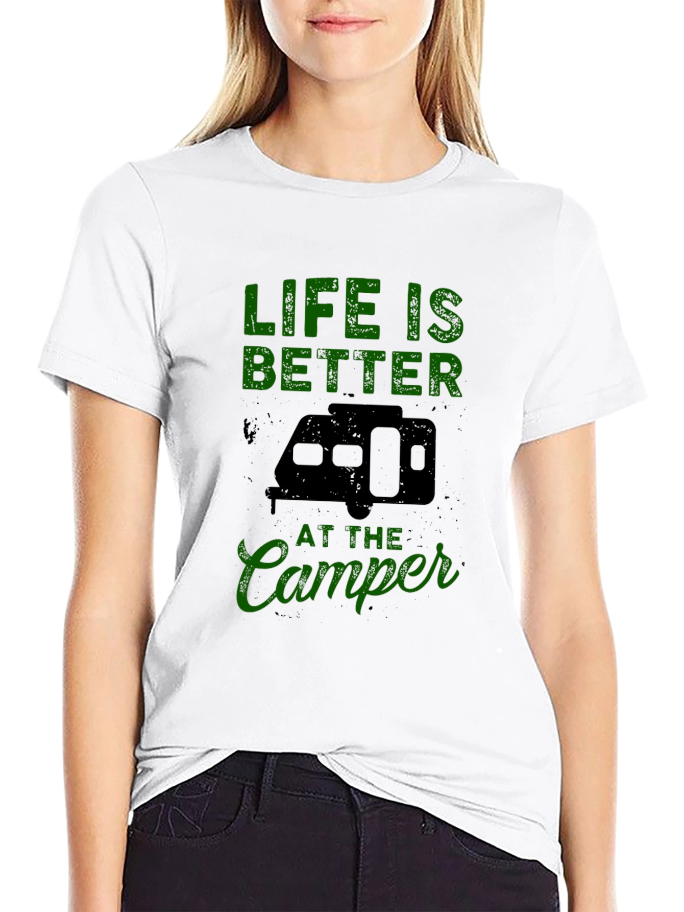 Life Is Better At The Camper Graphic T-Shirt