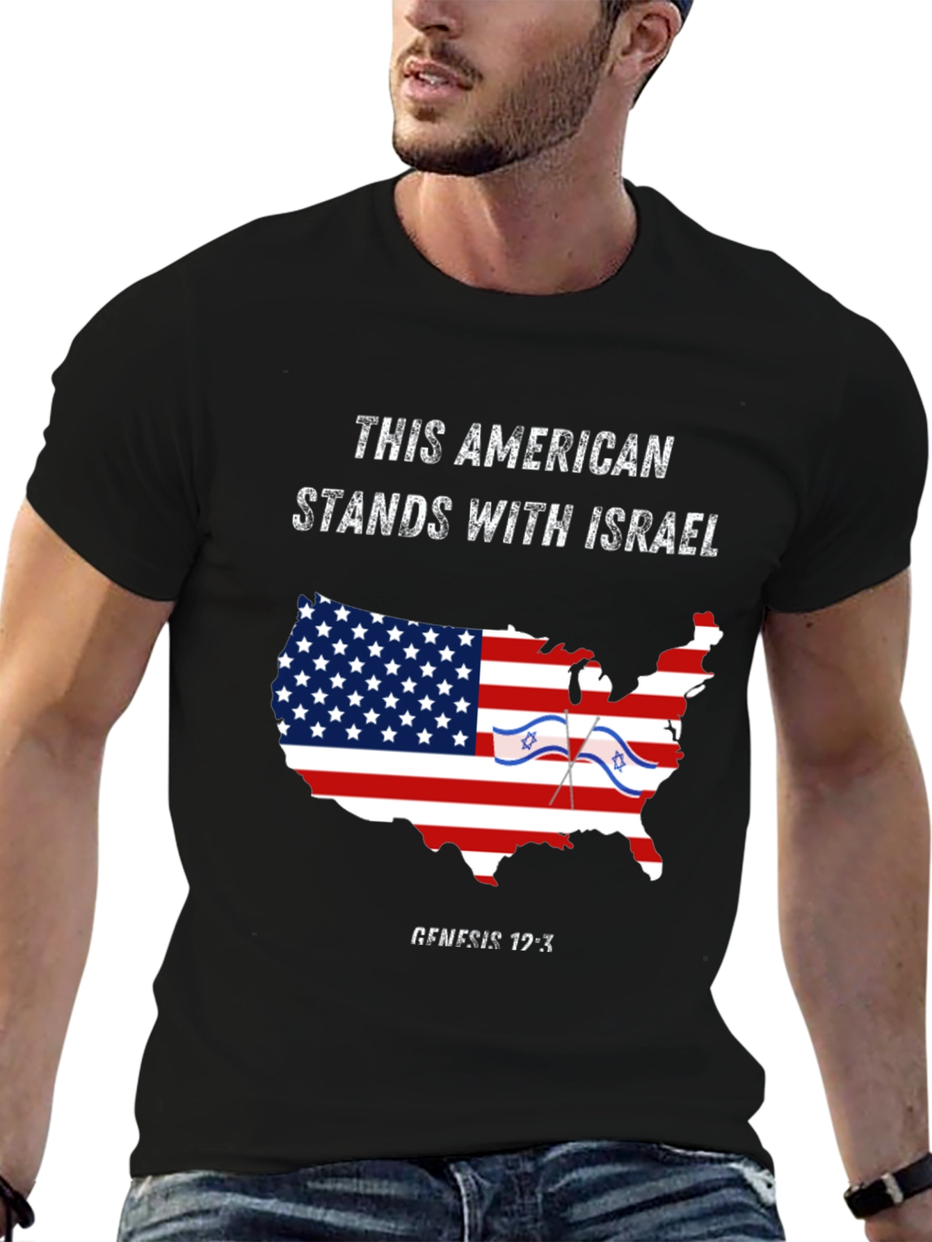American Stands with Israel T-Shirt