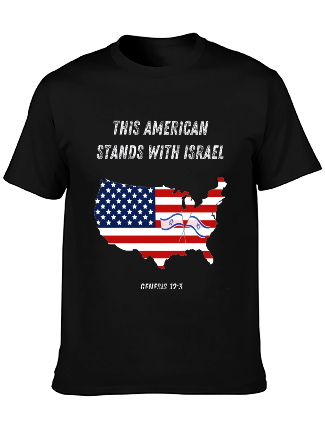 American Stands with Israel T-Shirt