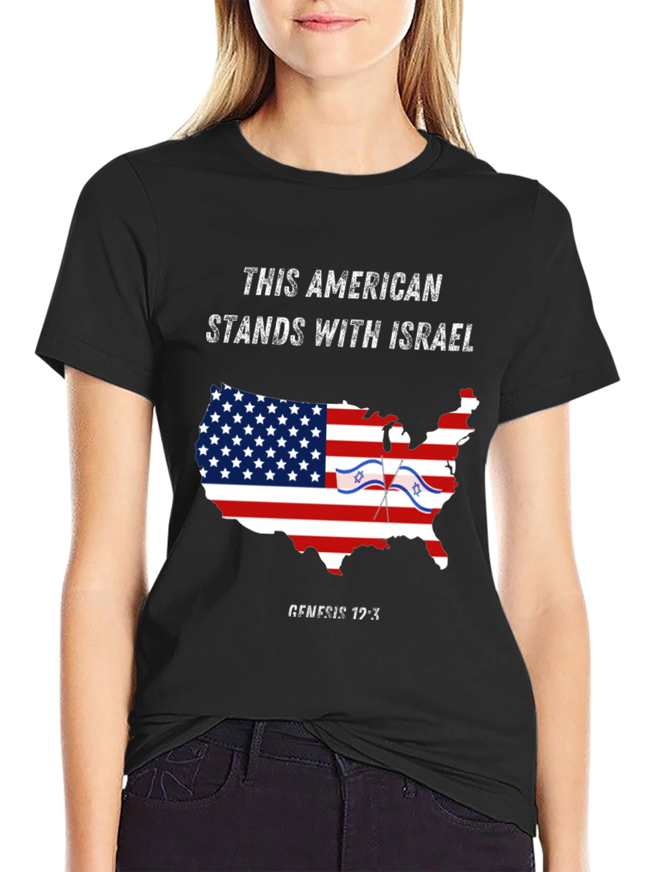 American Stands with Israel T-Shirt