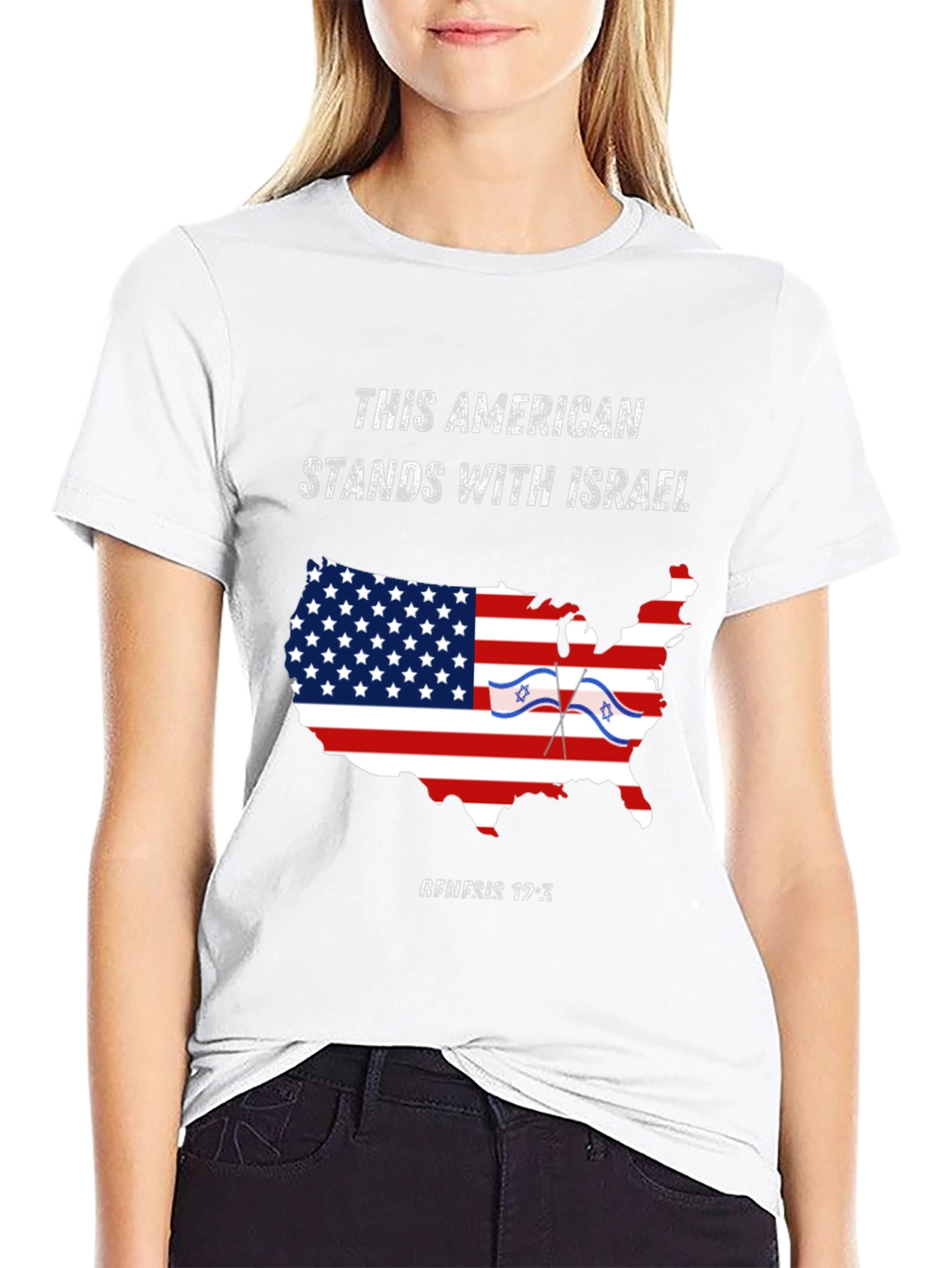 American Stands with Israel T-Shirt