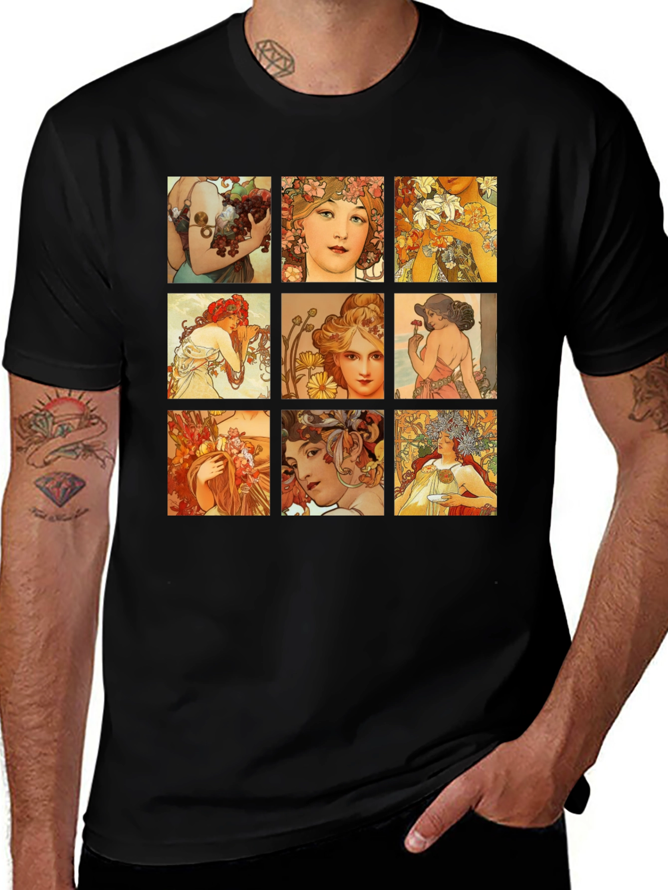 Art Nouveau Women T-Shirt