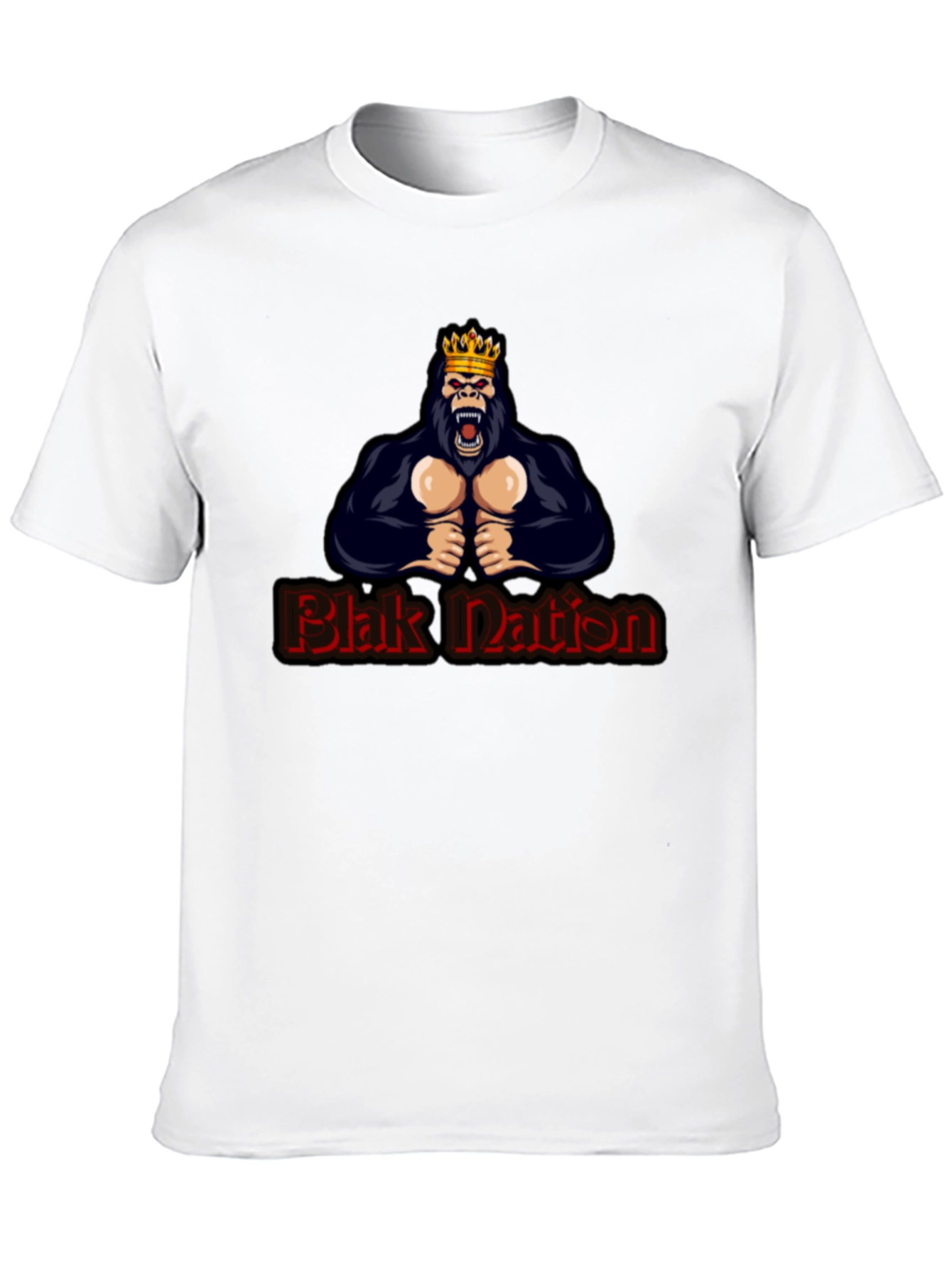 Blak Nation Gorilla King Graphic Tee