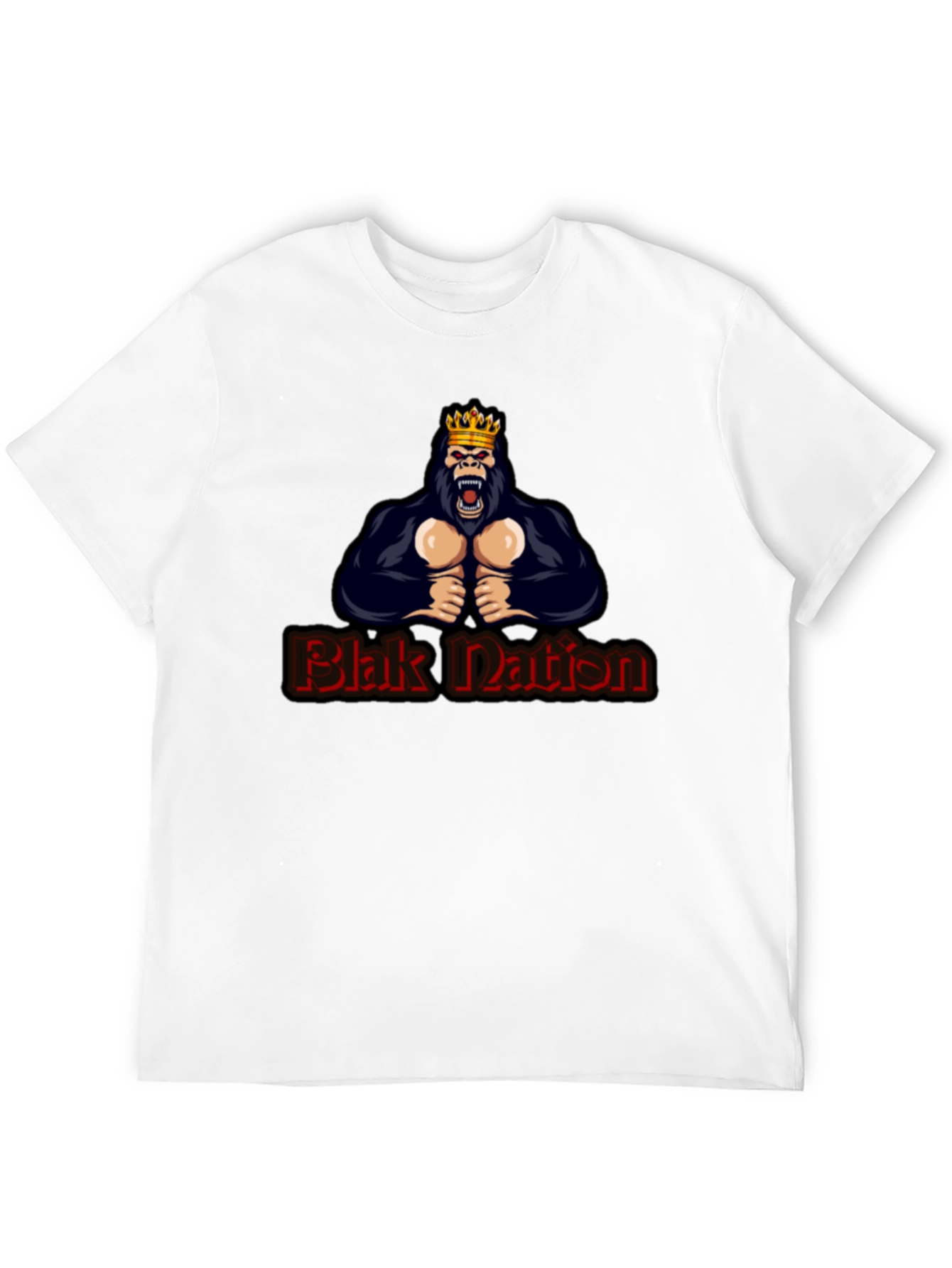 Blak Nation Gorilla King Graphic Tee