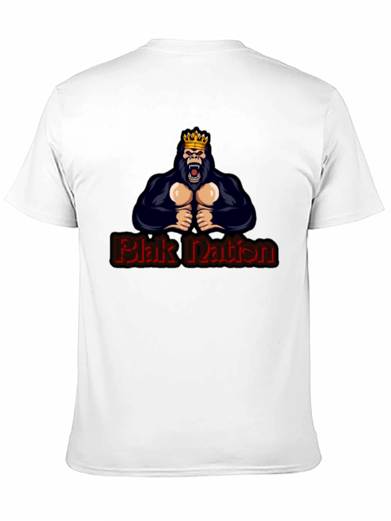Blak Nation Gorilla King Graphic Tee