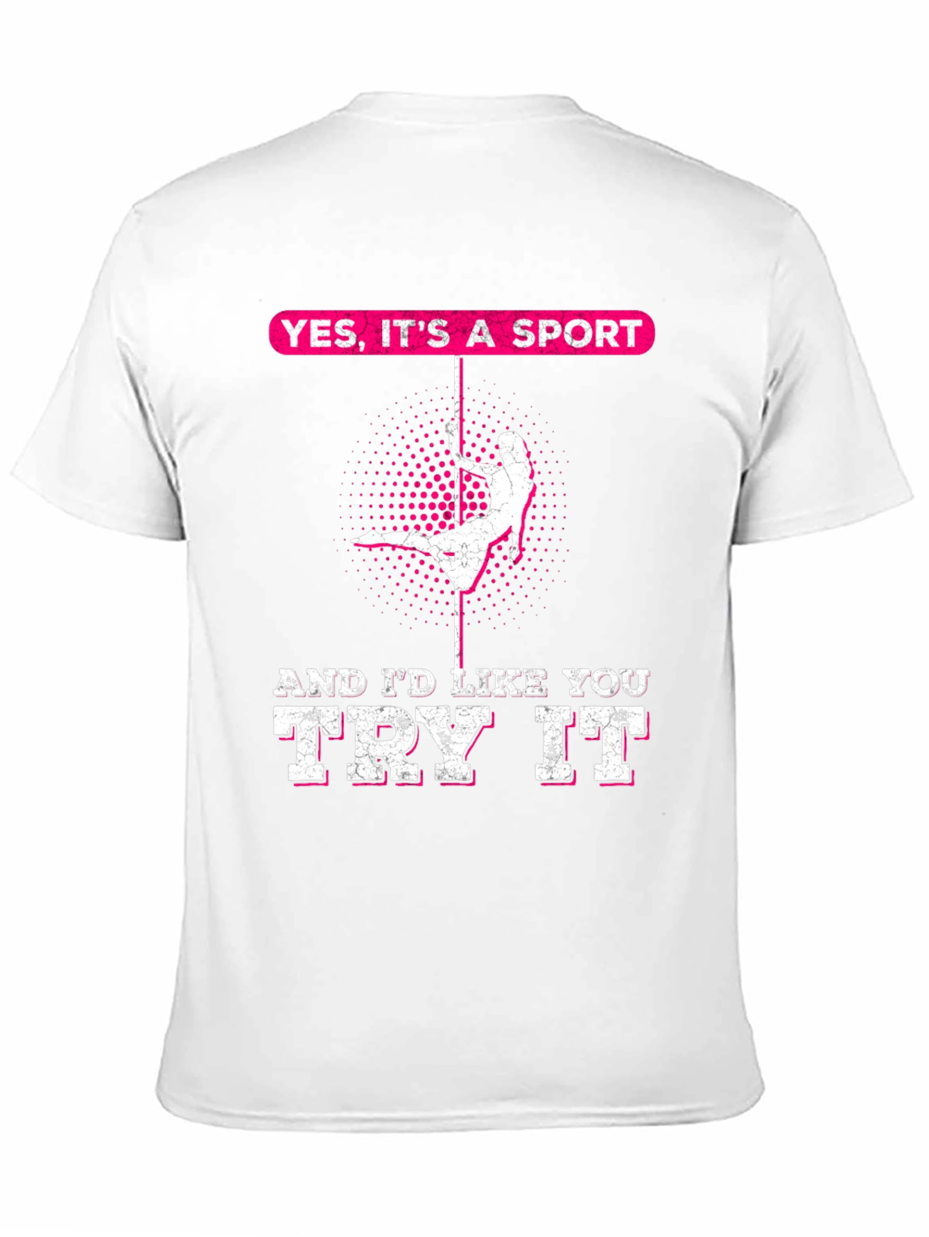 Yes Its A Sport Pole Dancing Graphic Tee
