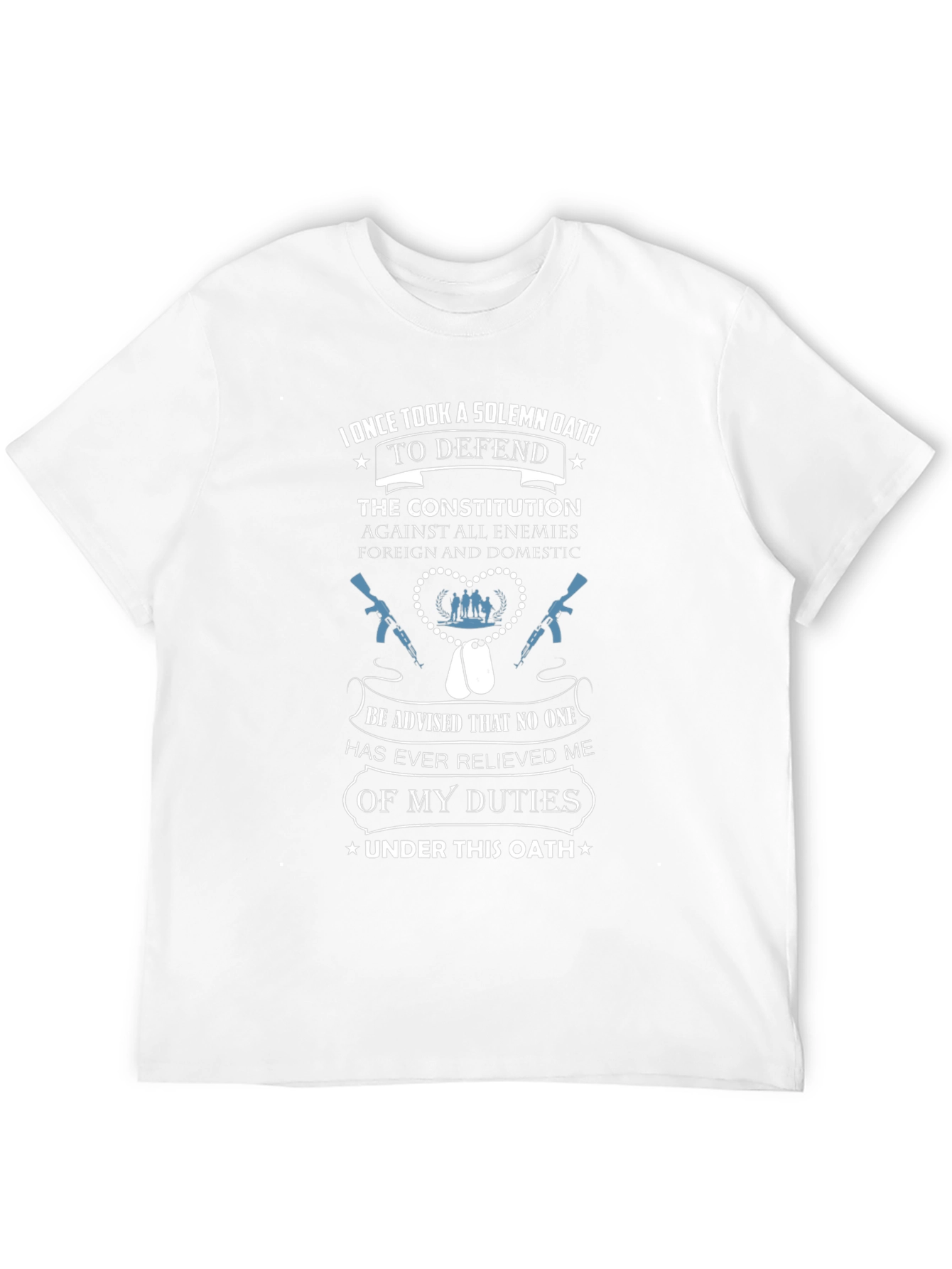 Solemn Oath T-Shirt: Defend the Constitution