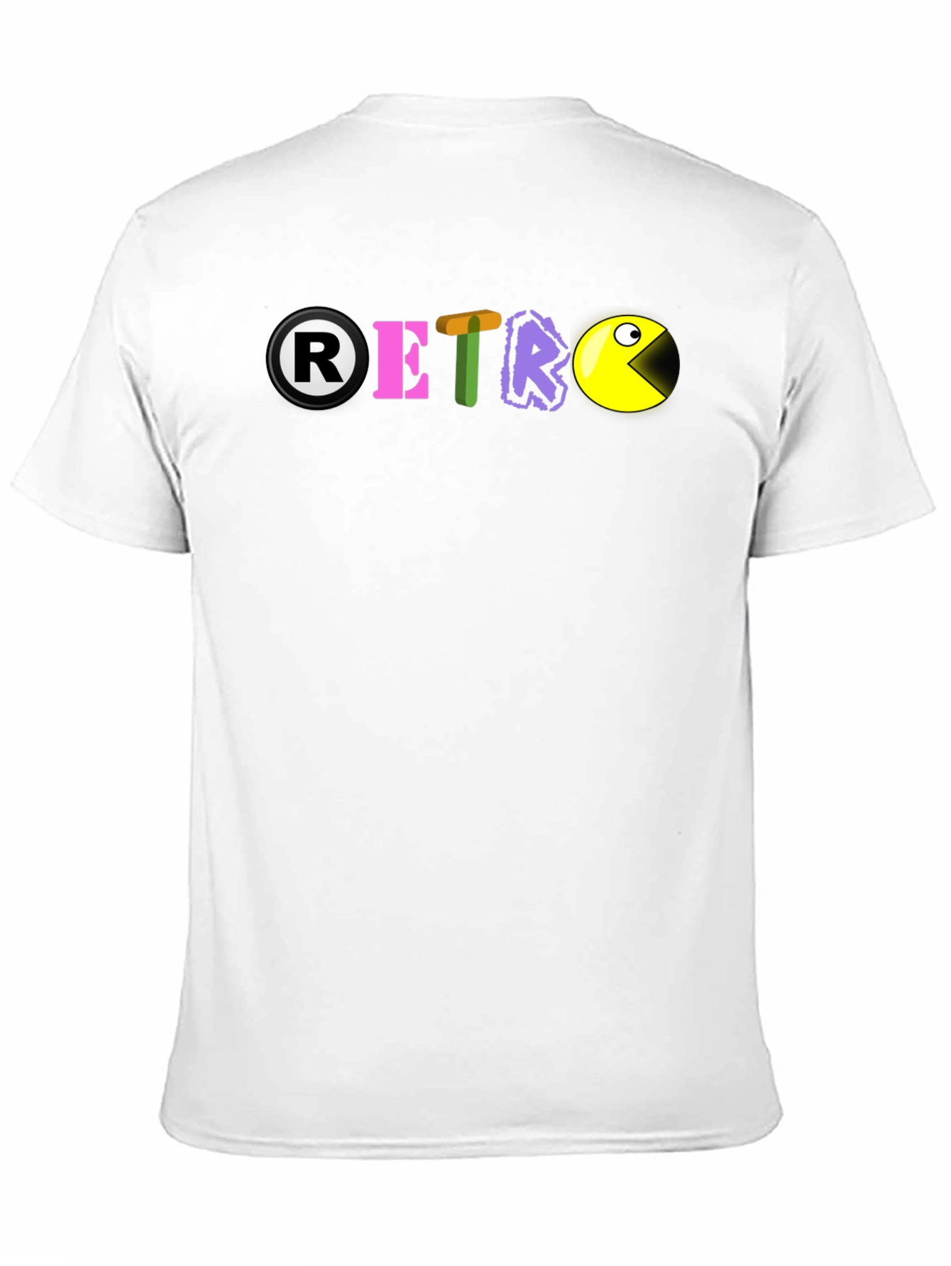 Retro Gaming T-Shirt - Pac-Man Inspired Design