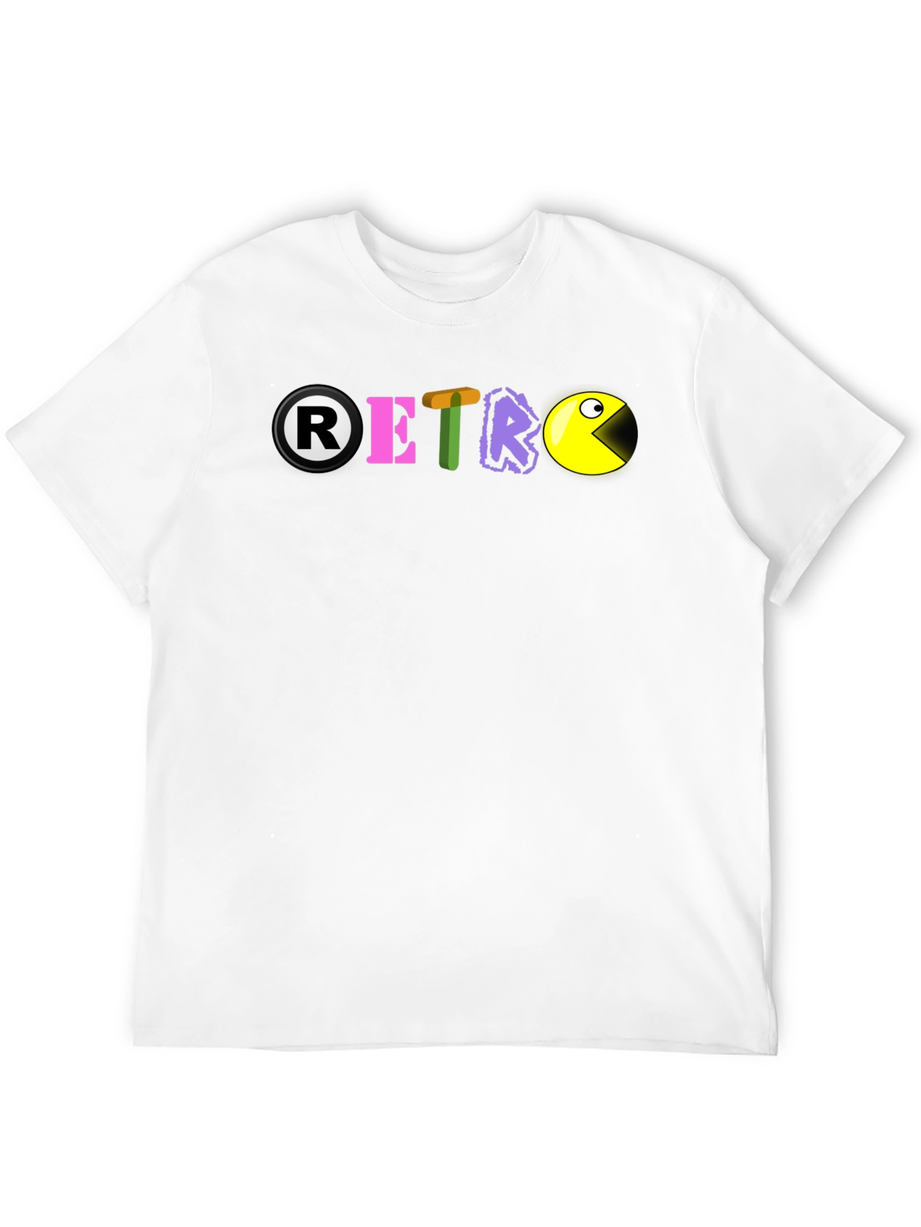 Retro Gaming T-Shirt - Pac-Man Inspired Design