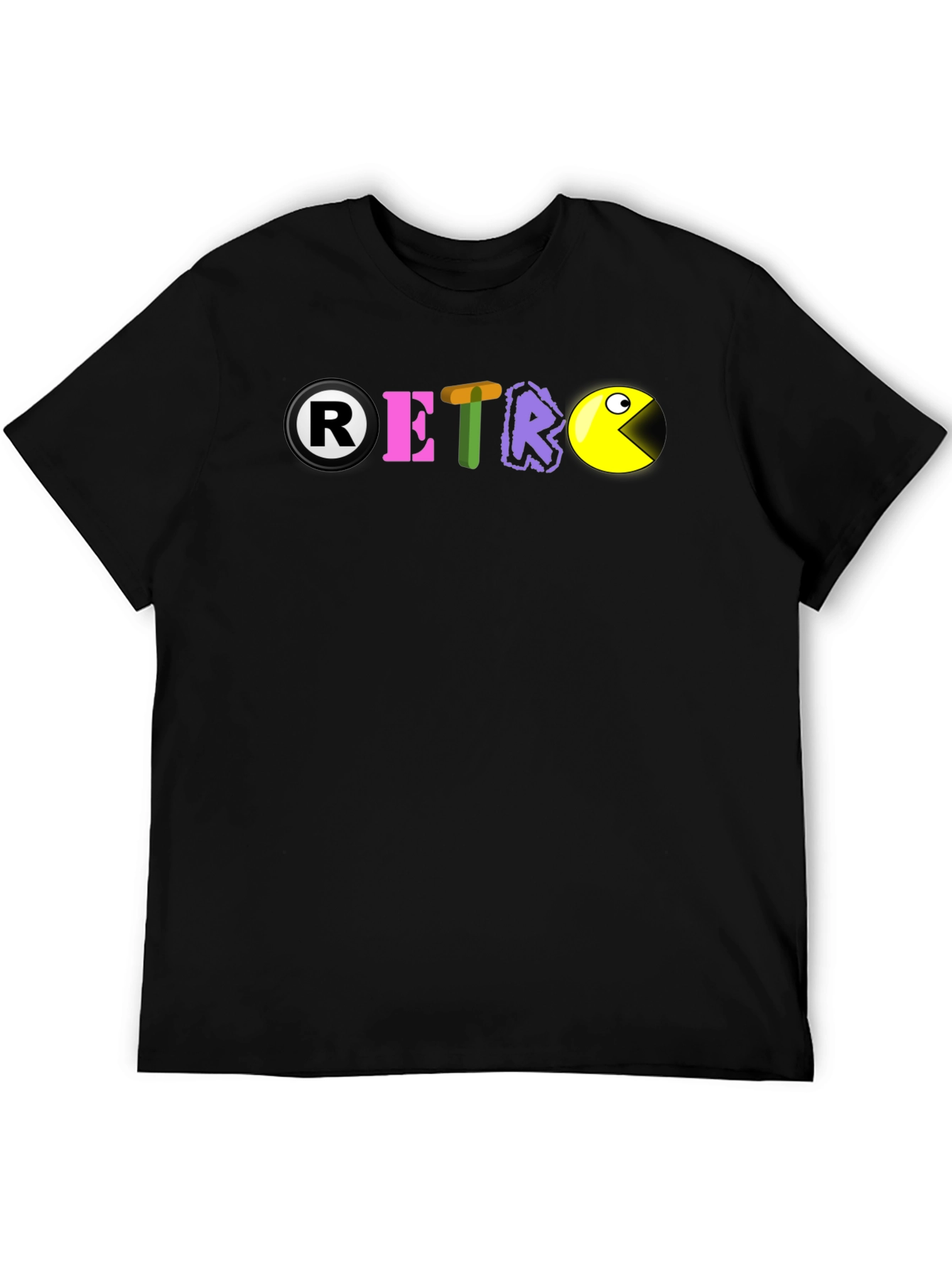 Retro Gaming T-Shirt - Pac-Man Inspired Design