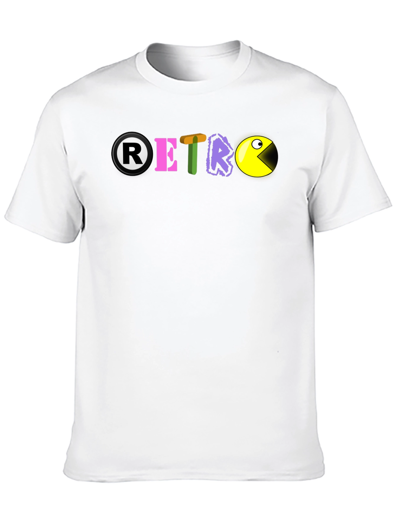Retro Gaming T-Shirt - Pac-Man Inspired Design