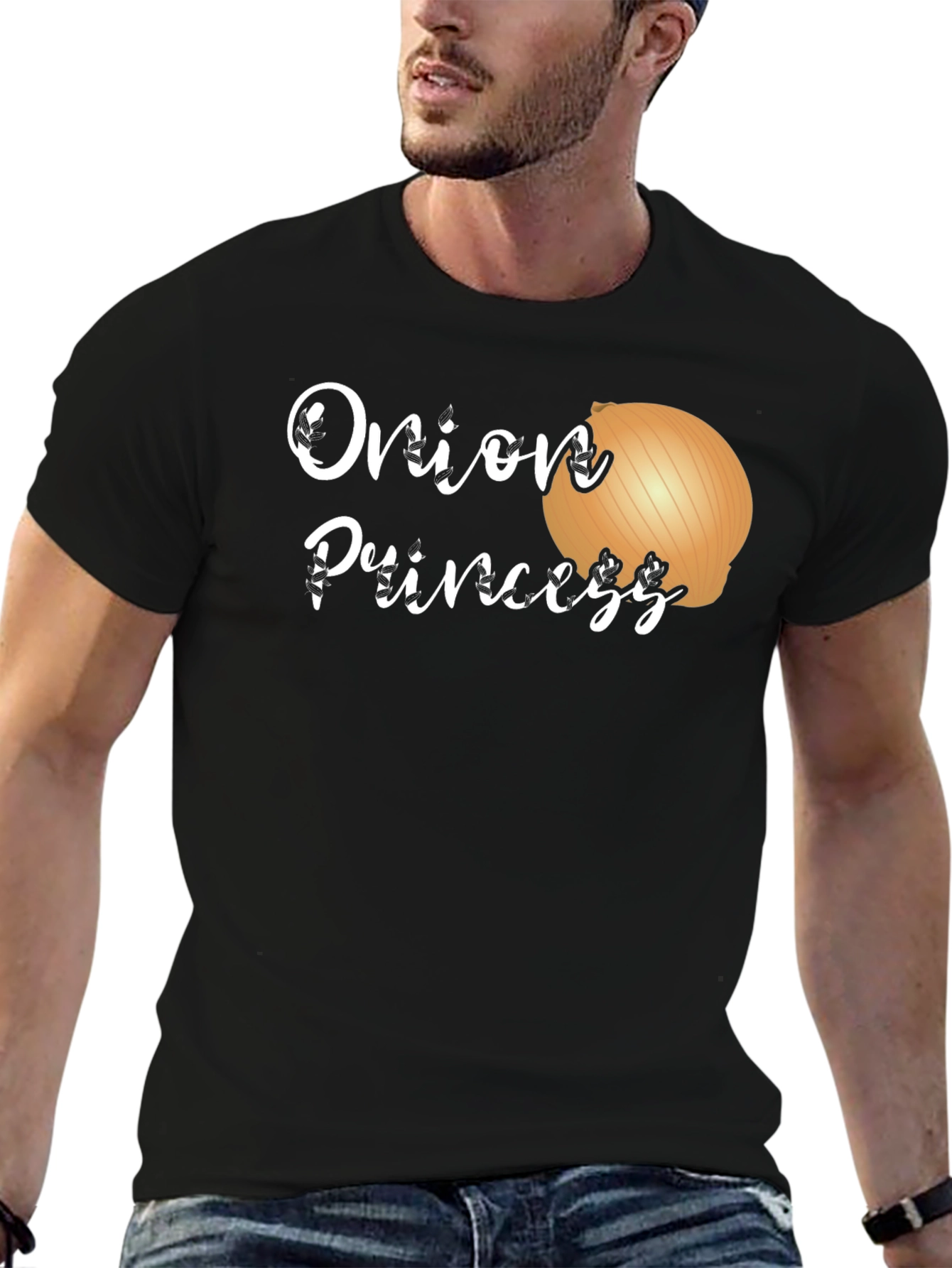 Onion Princess Graphic T-Shirt - Unique Novelty Tee