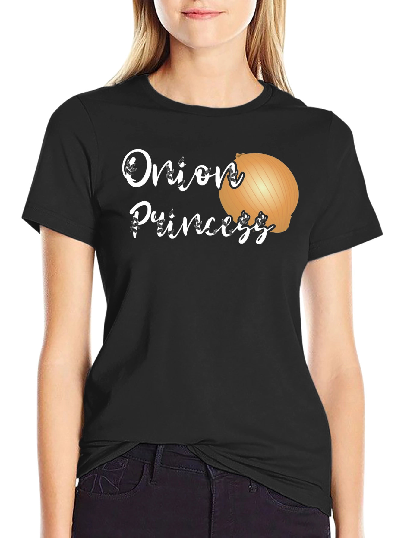 Onion Princess Graphic T-Shirt - Unique Novelty Tee