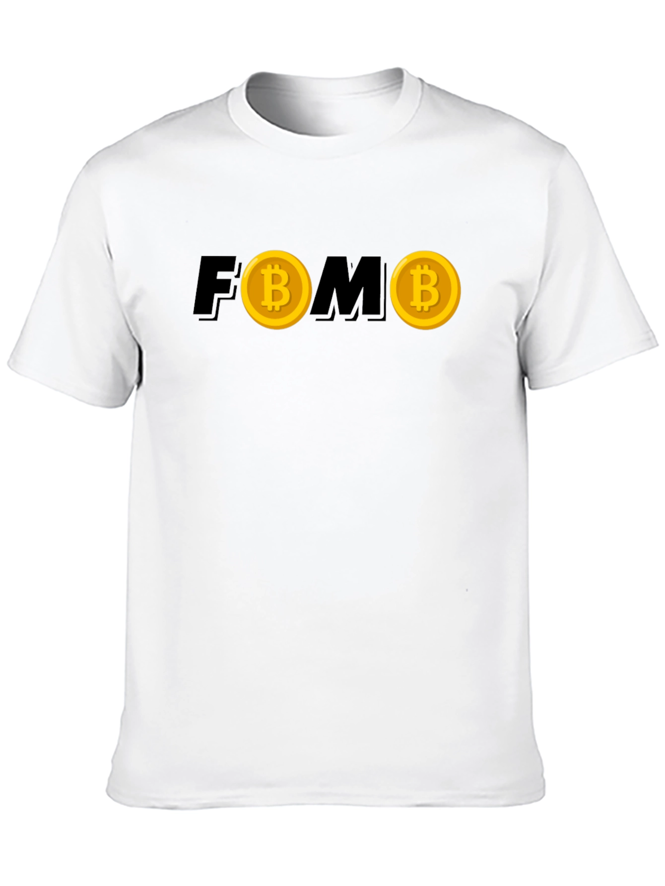FOMO Bitcoin Graphic Tee - Crypto Investor T-Shirt