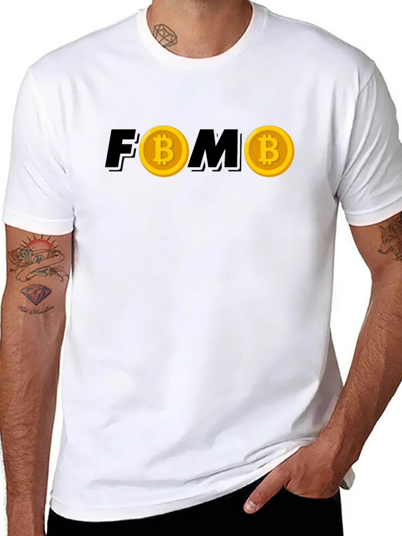 FOMO Bitcoin Graphic Tee - Crypto Investor T-Shirt