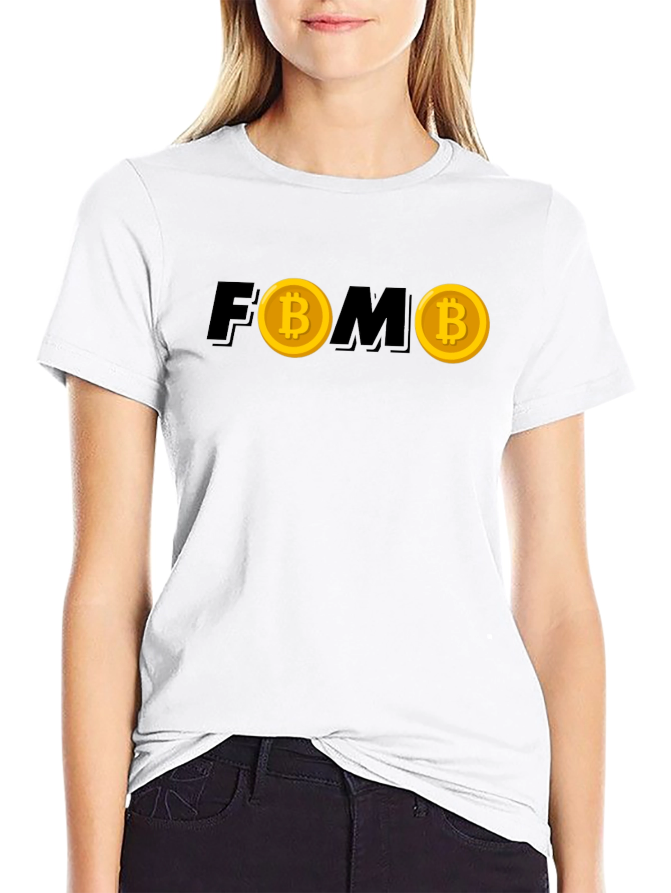 FOMO Bitcoin Graphic Tee - Crypto Investor T-Shirt