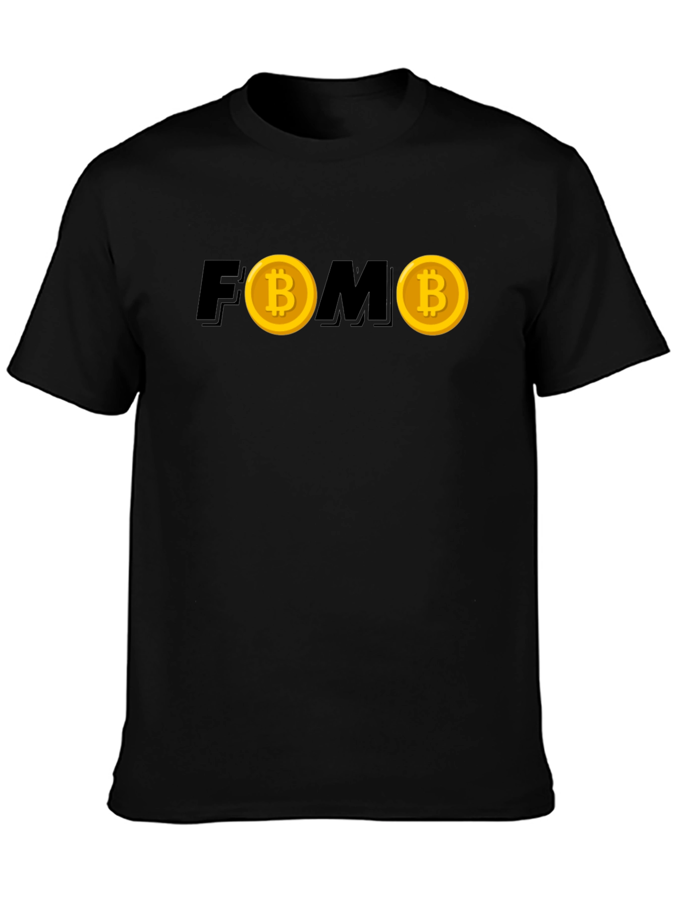 FOMO Bitcoin Graphic Tee - Crypto Investor T-Shirt