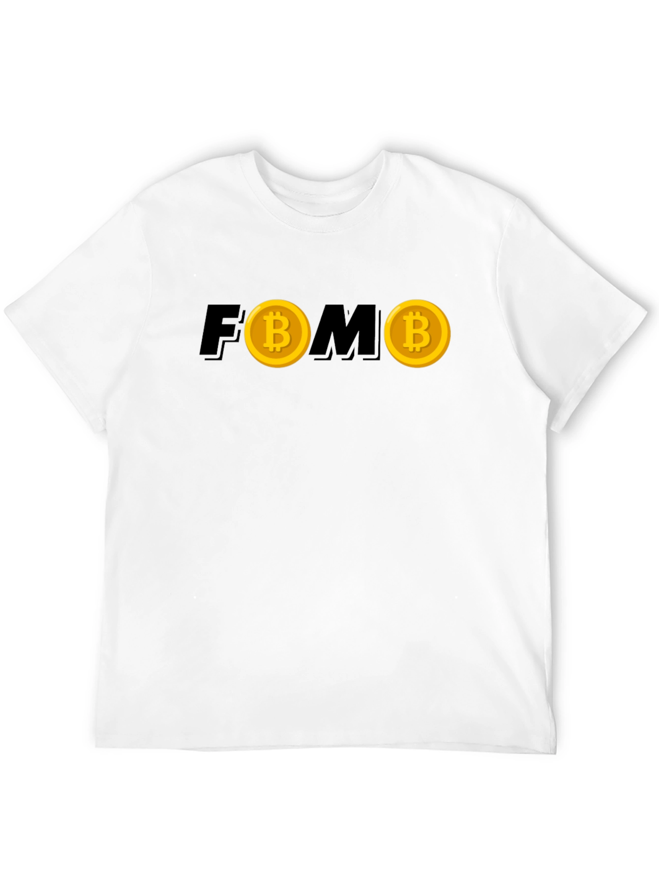 FOMO Bitcoin Graphic Tee - Crypto Investor T-Shirt