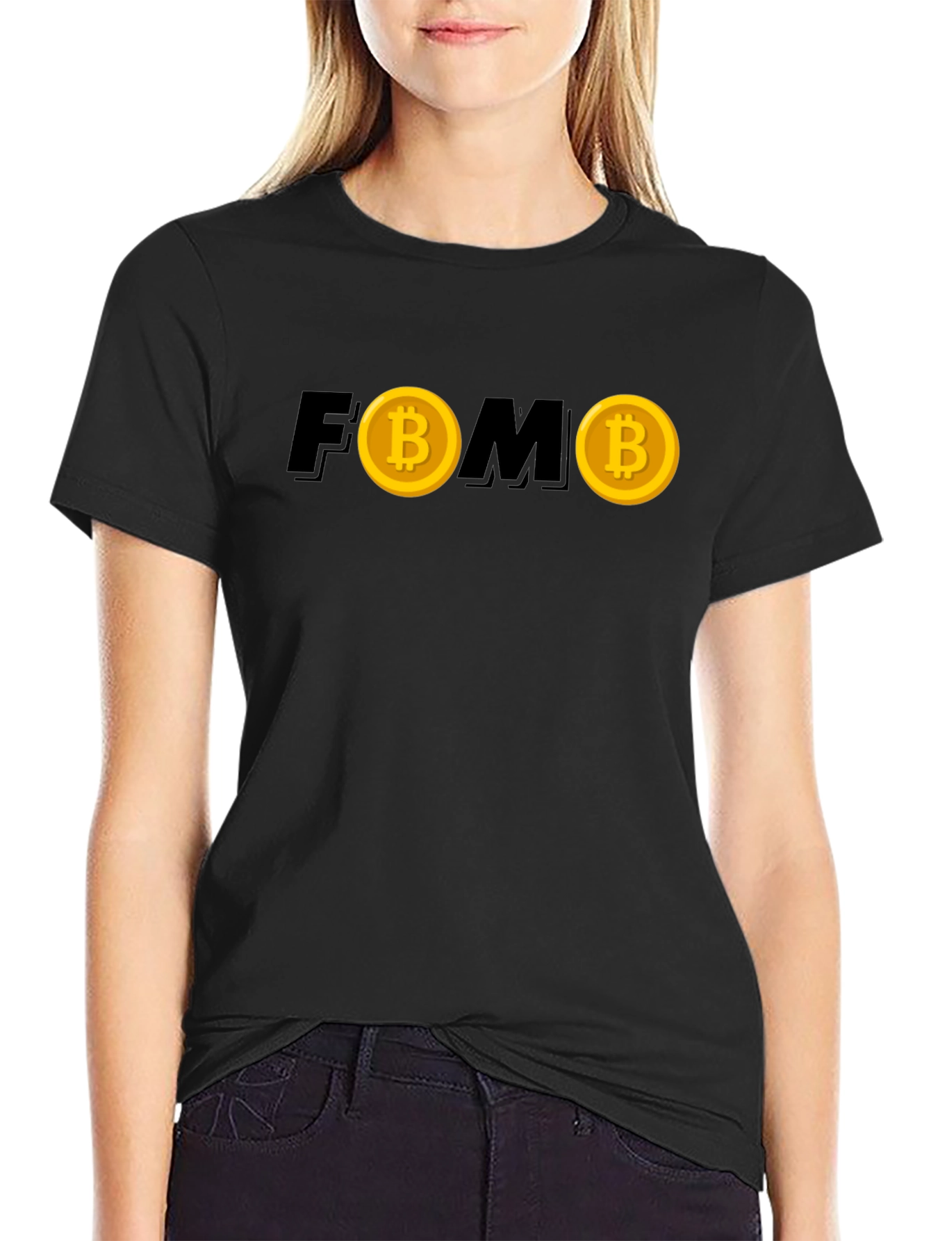 FOMO Bitcoin Graphic Tee - Crypto Investor T-Shirt