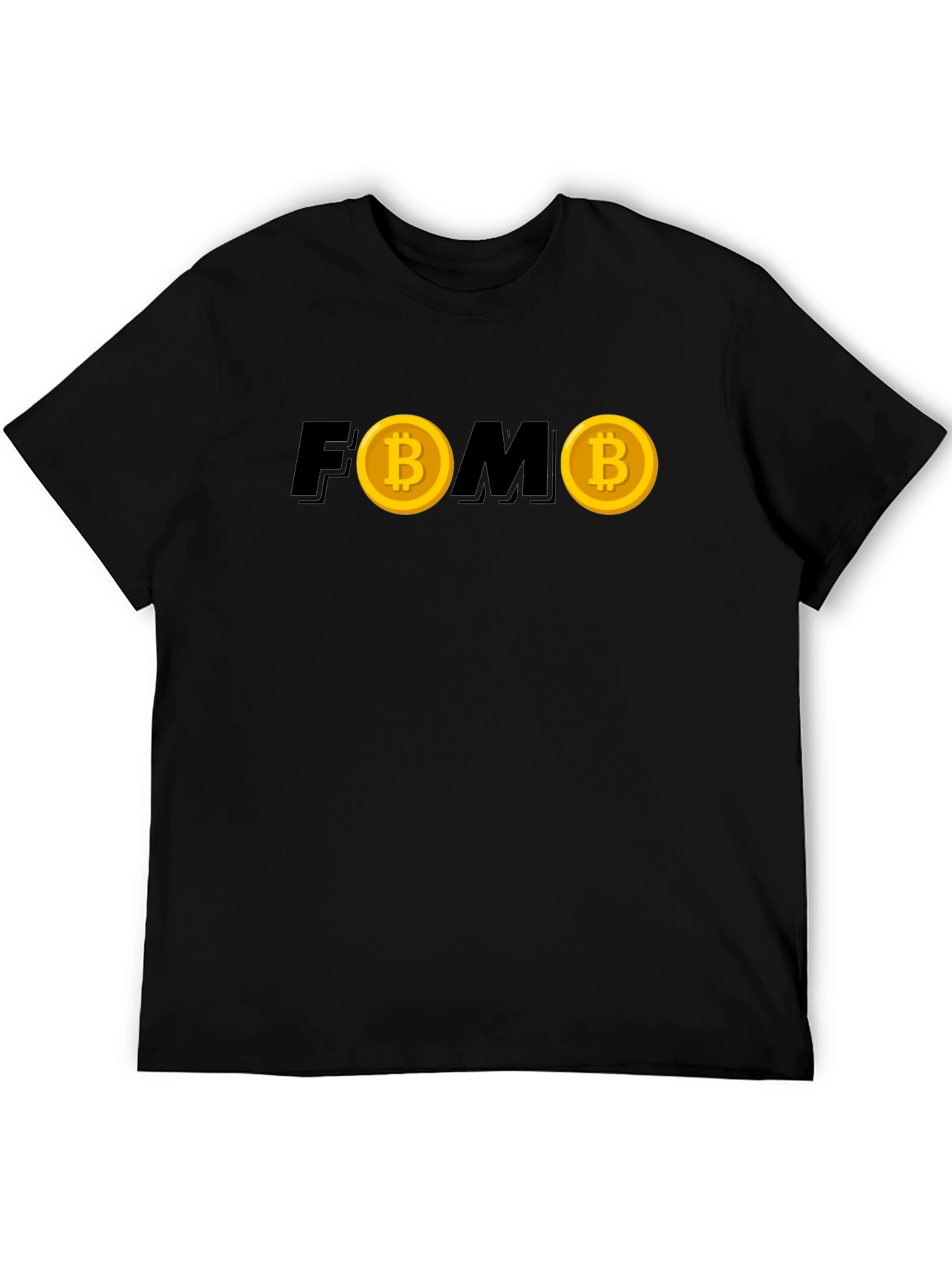 FOMO Bitcoin Graphic Tee - Crypto Investor T-Shirt