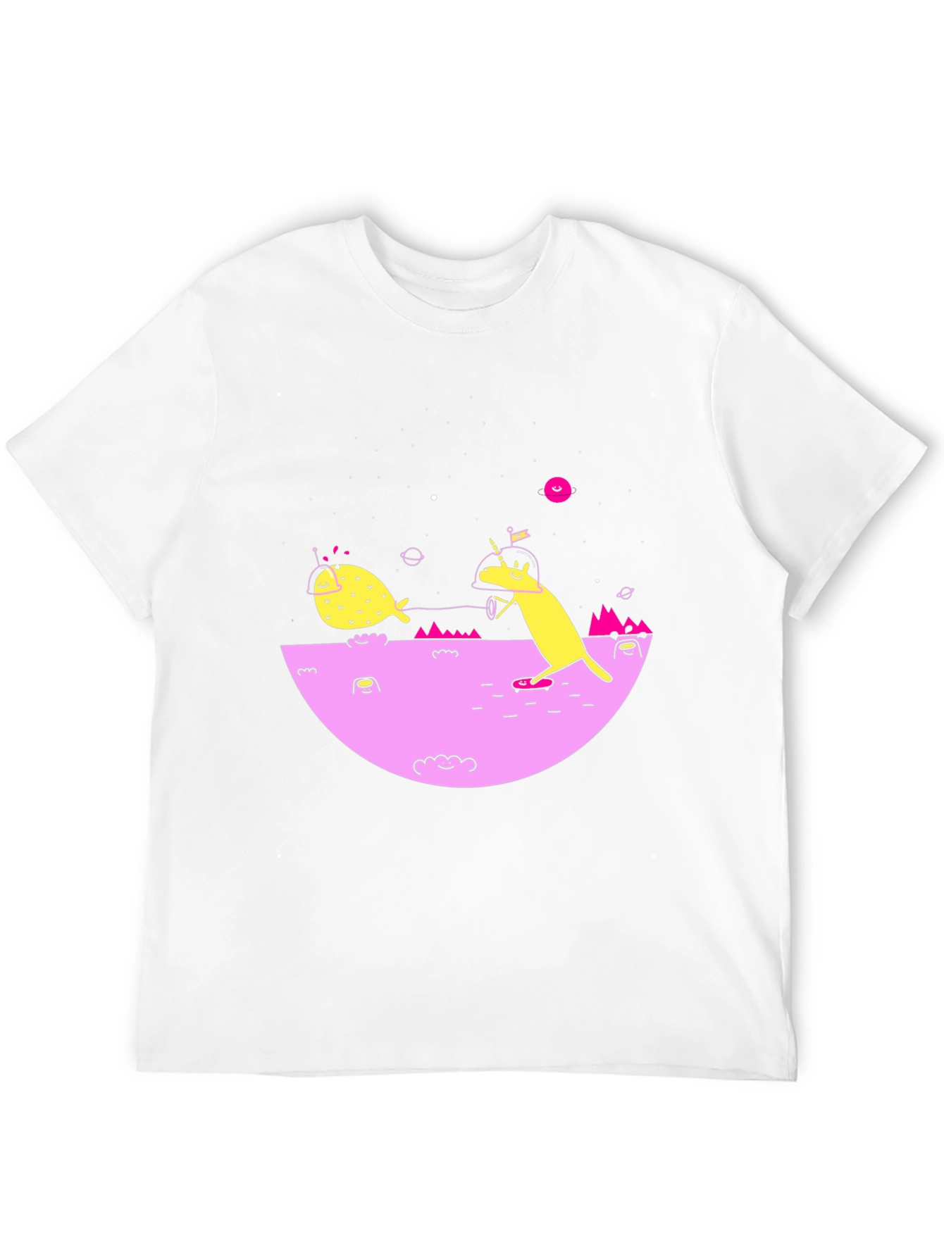 Cosmic Unicorn Black Graphic Tee