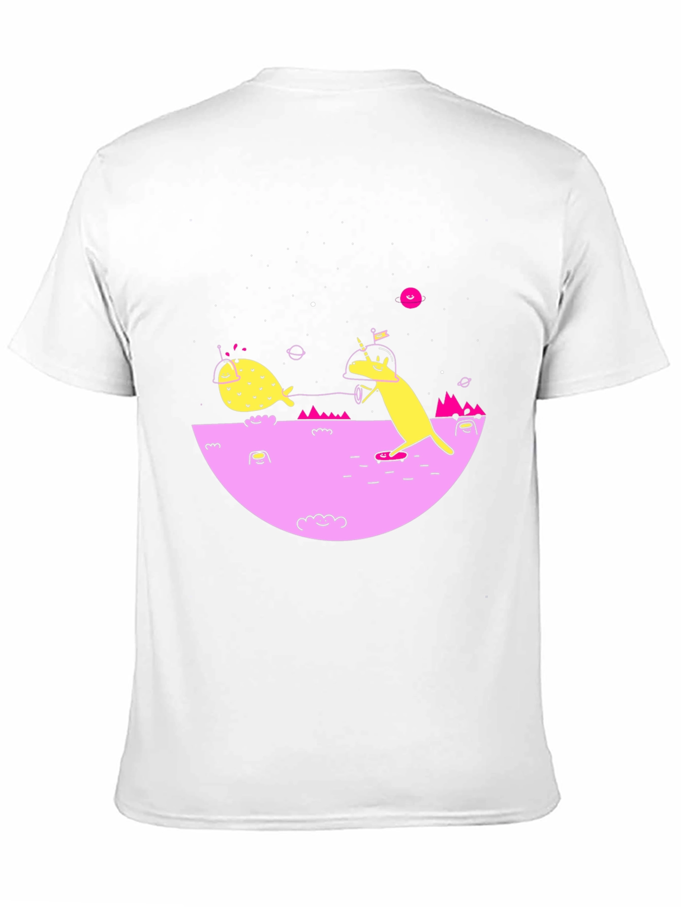 Cosmic Unicorn Black Graphic Tee