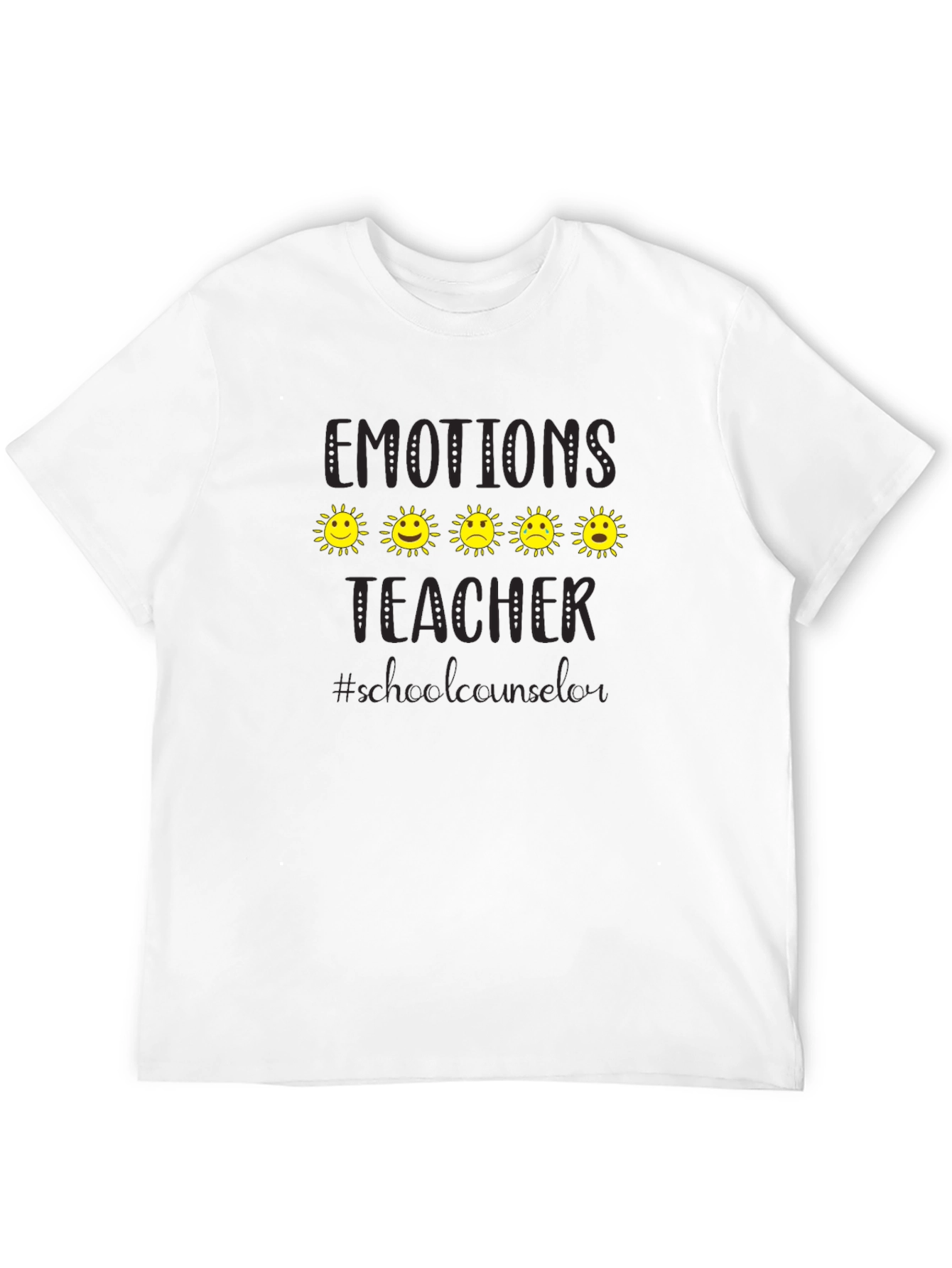 Emotions Teacher T-Shirt - School Counselor Tee
